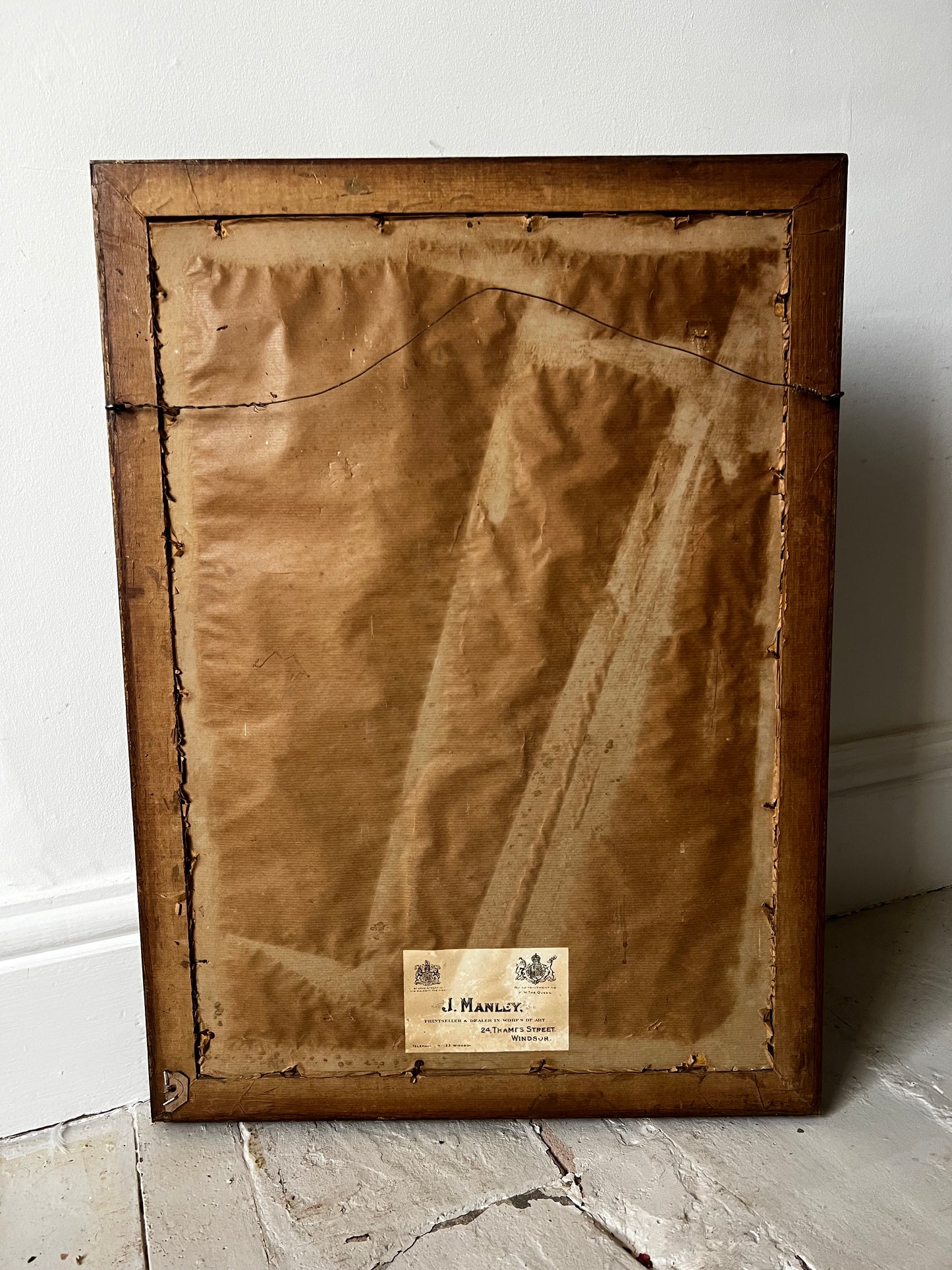 Beautiful Large Still Life Tulips Oil Painting by Clarice Mangham 1935