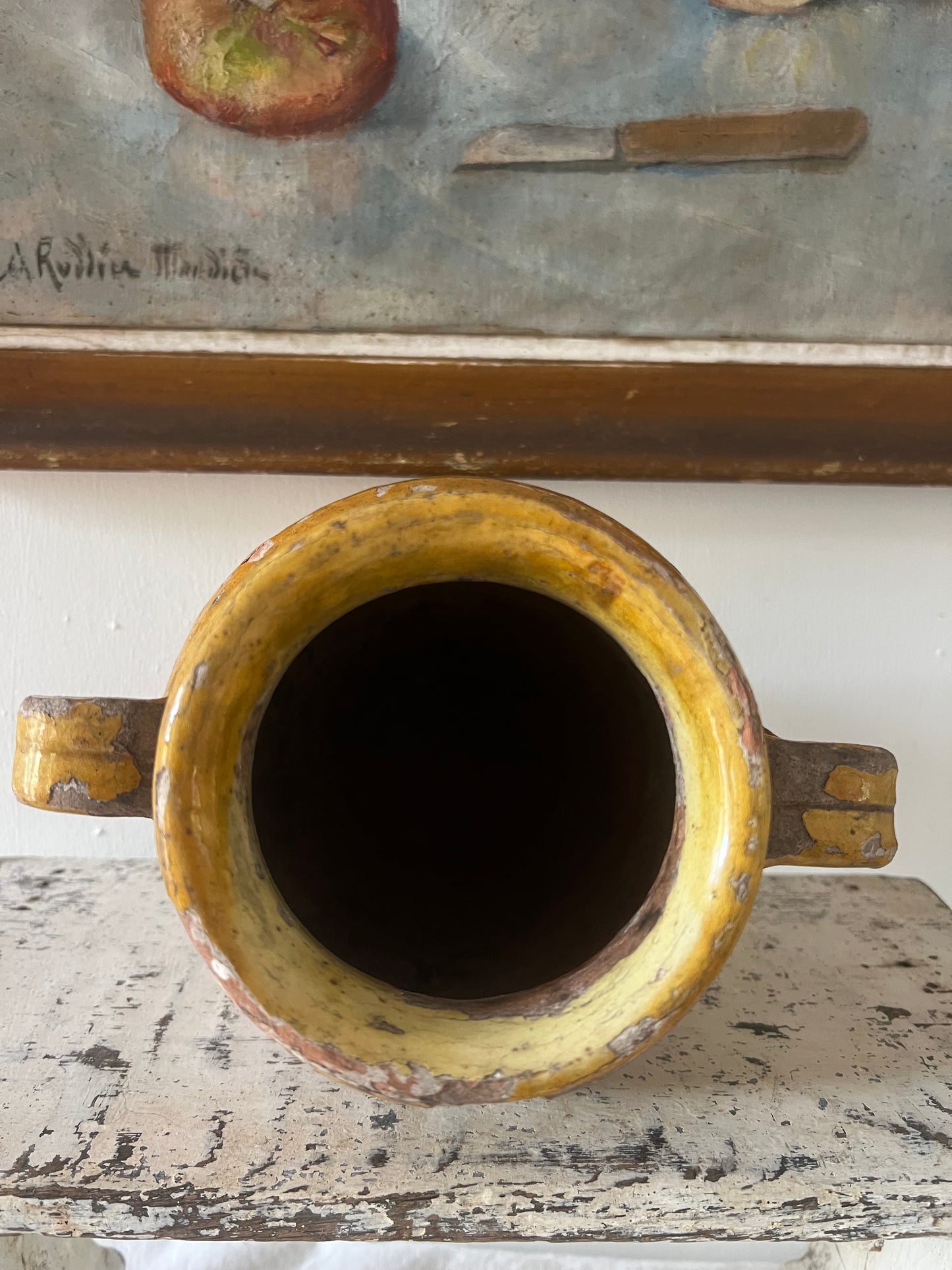 Unusual Shape French 19th Century Confit Pot