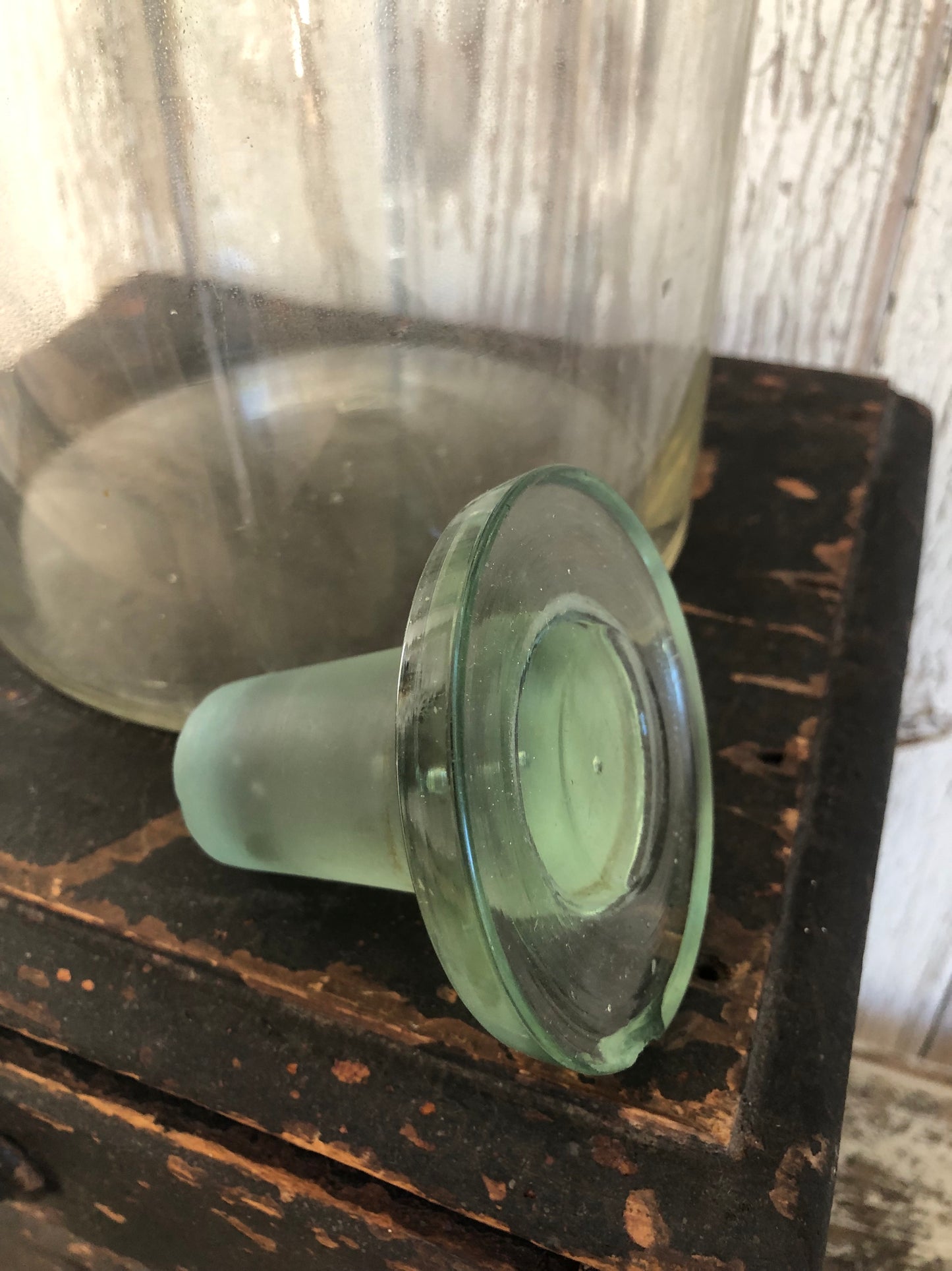 Large Glass Chemists or Apothecary Jar C1900