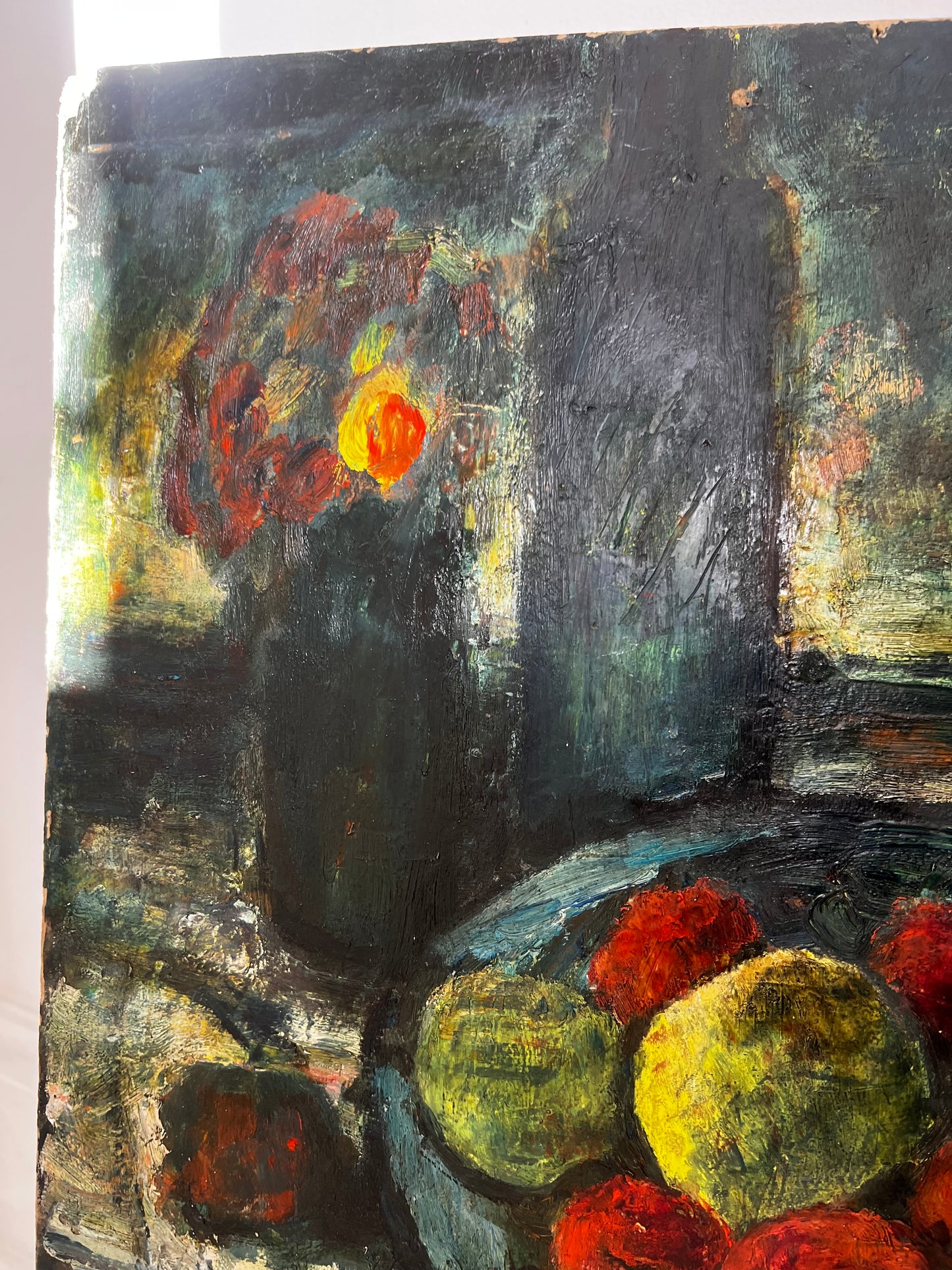 French Cezanne-esque Double Sided Oil Painting