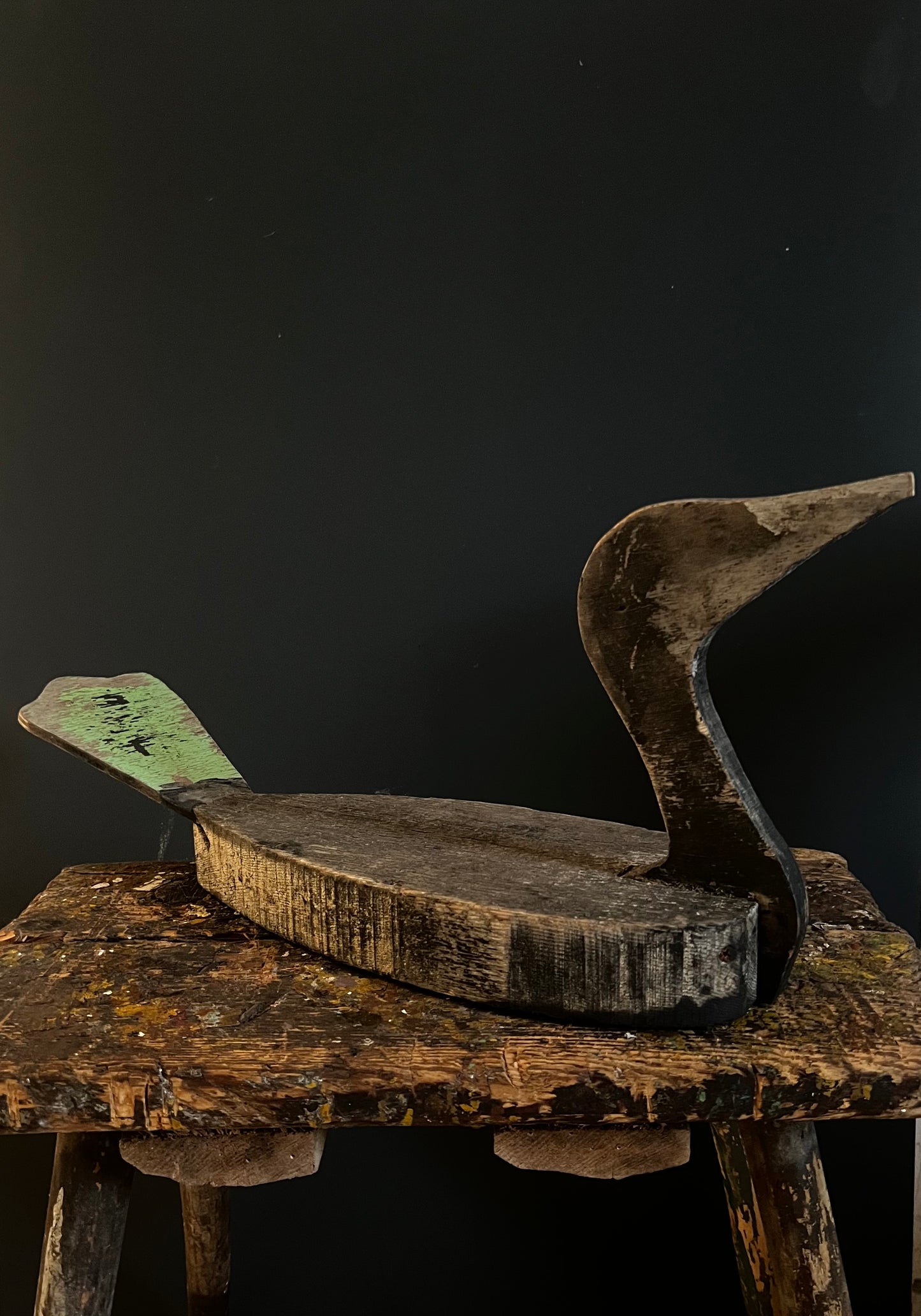 Vintage French Hand made Decoy Duck