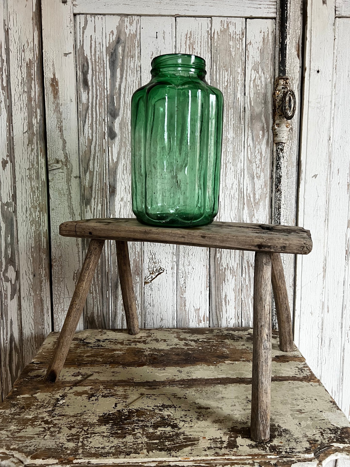 Fabulous Eastern European Glass Vase