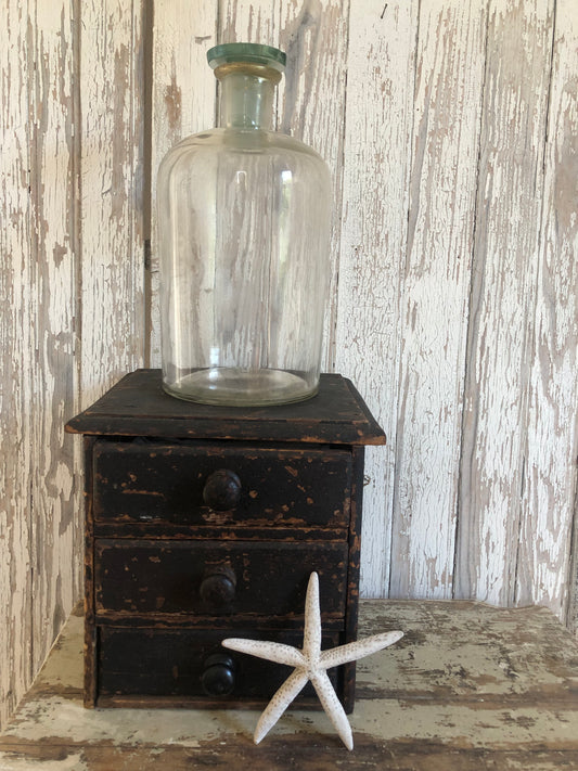 Large Glass Chemists or Apothecary Jar C1900