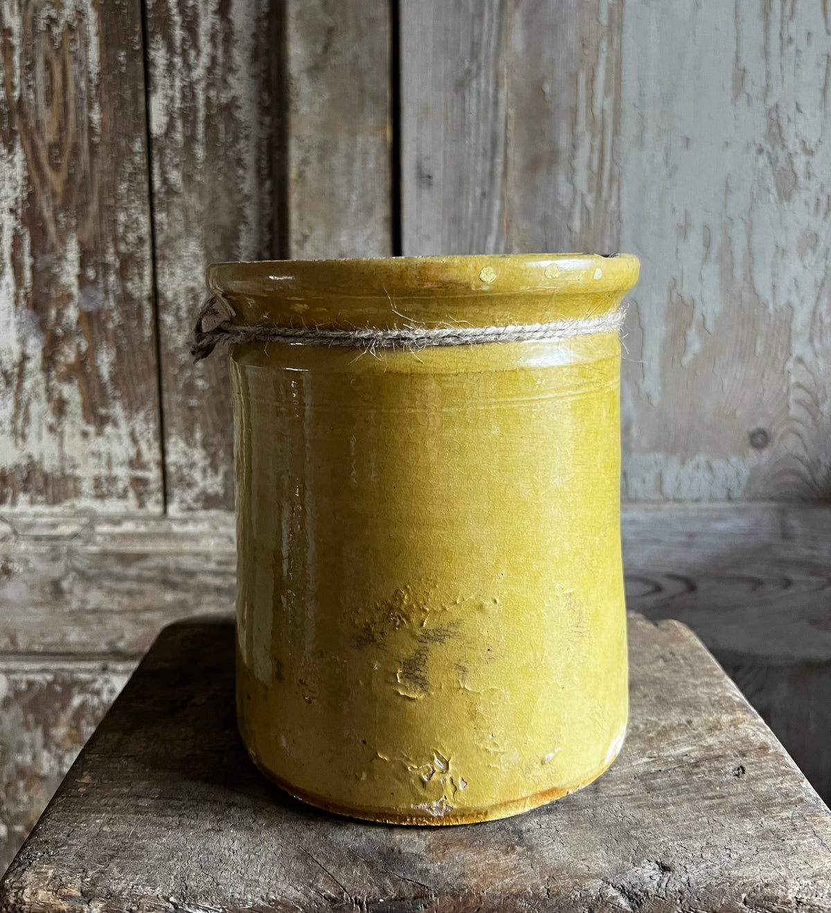 Antique French Large Confiture Pot 19th Century