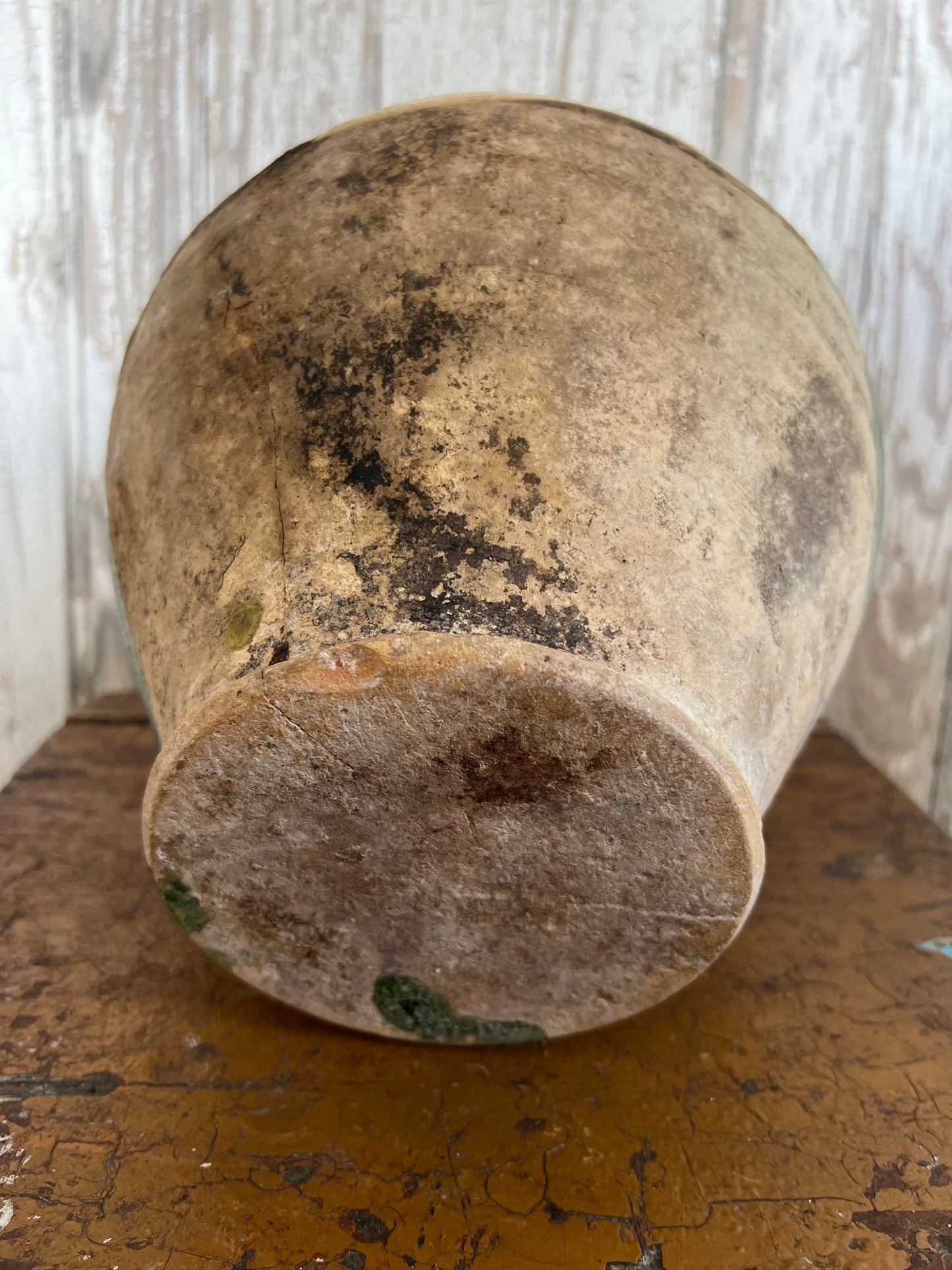 Unique French 19th Century Olive Oil Pot from Beziers