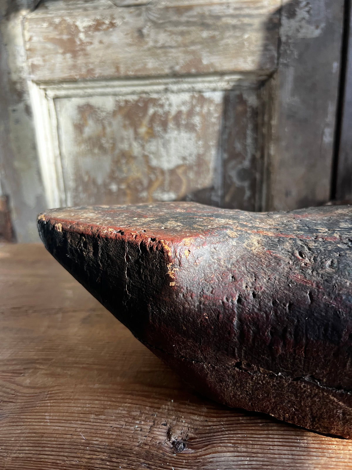 Vintage French Wooden Decoy Duck