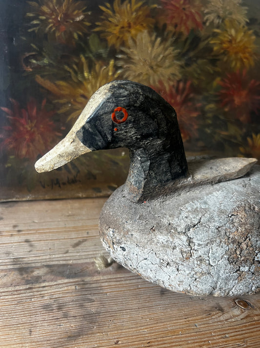 Antique French Decoy Duck No 2