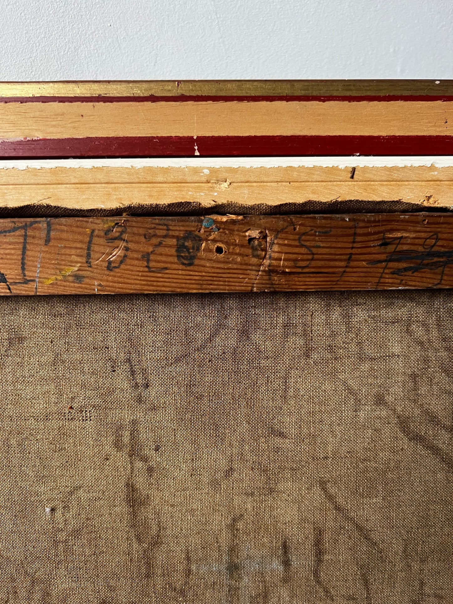 Fabulous French 1930’s Floral Oil Painting on Canvas