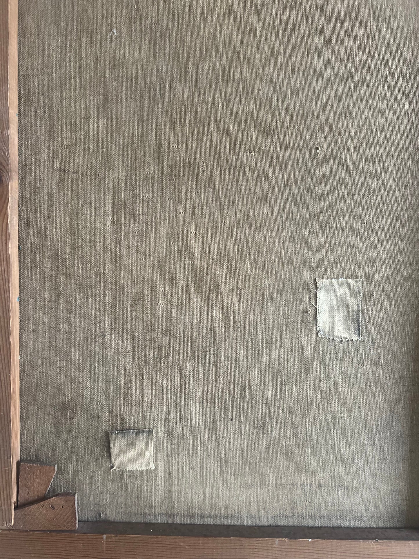 Very Large Belgian Oil on Canvas Street Scene 1931?