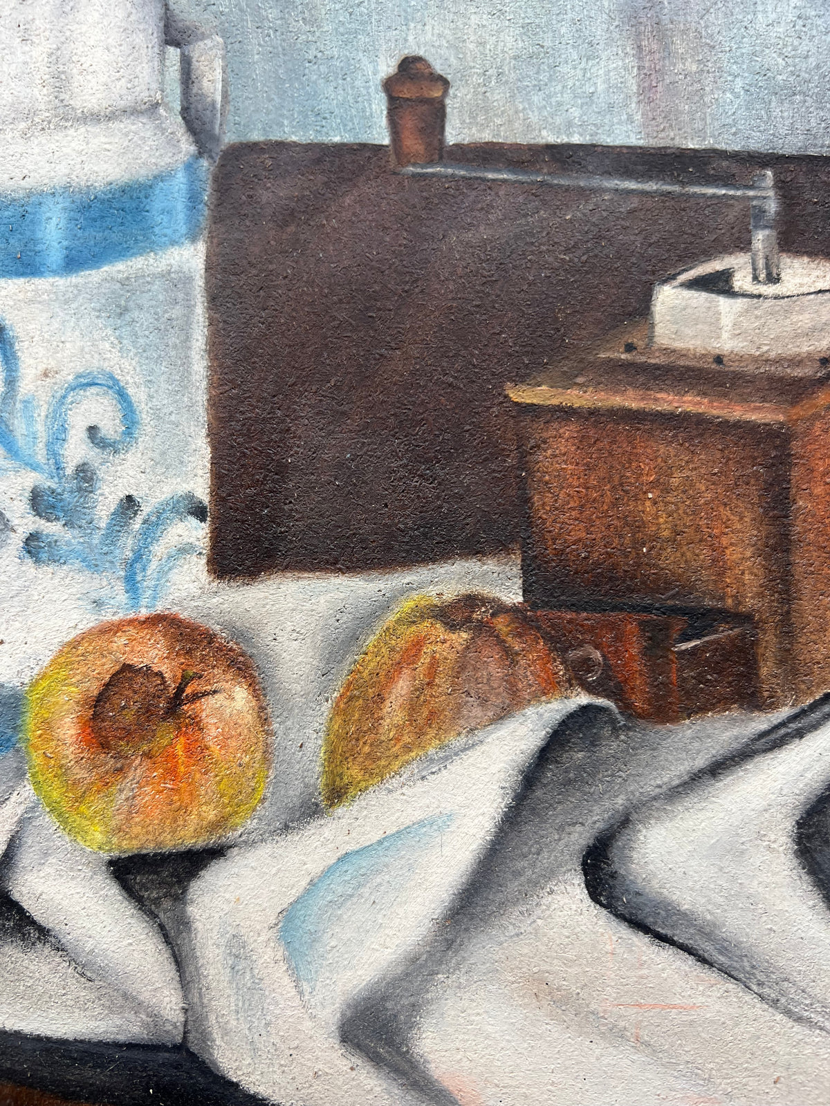 RESERVED FOR JANE French Vintage Still Life Oil Painting