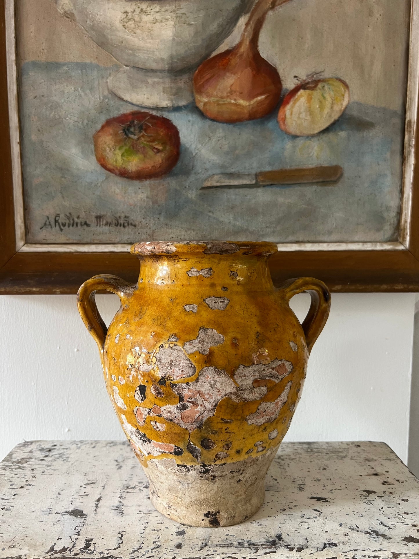 Unusual Shape French 19th Century Confit Pot