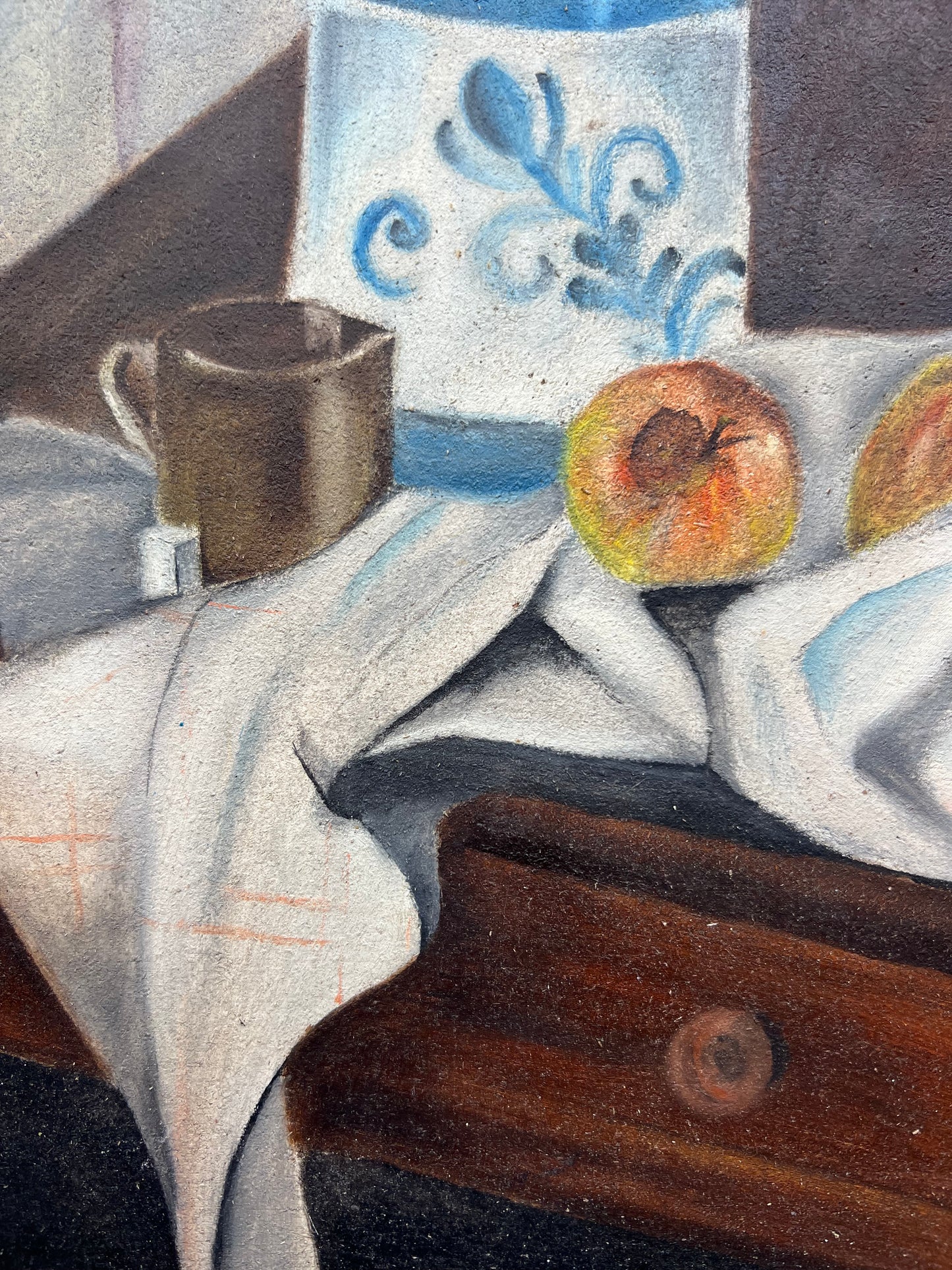 RESERVED FOR JANE French Vintage Still Life Oil Painting