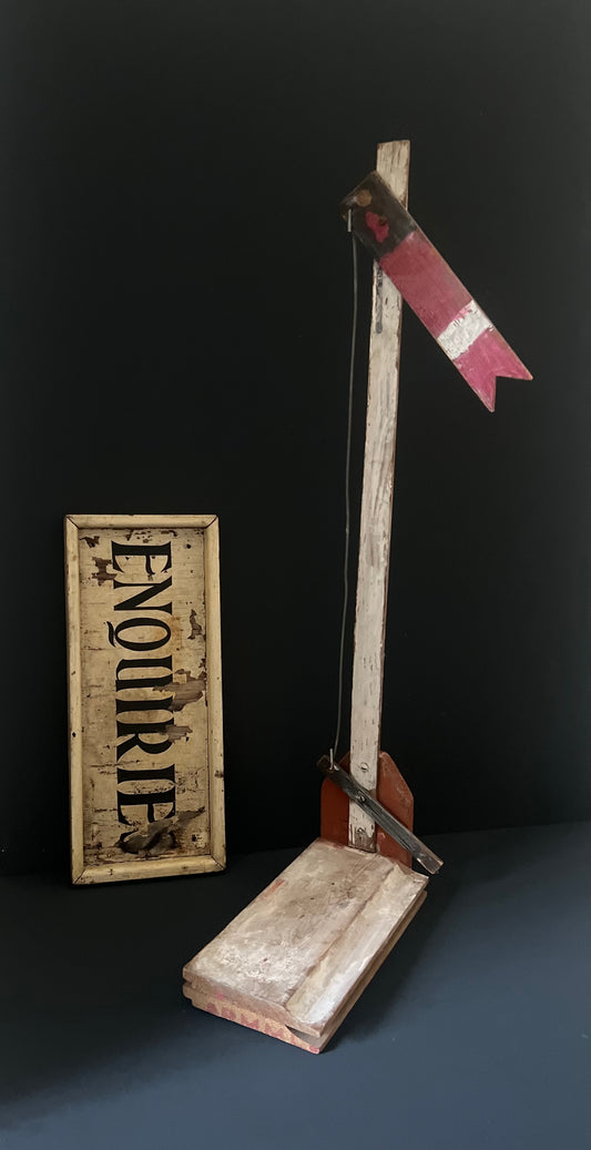 Oversized Scratch Built Railway Signal