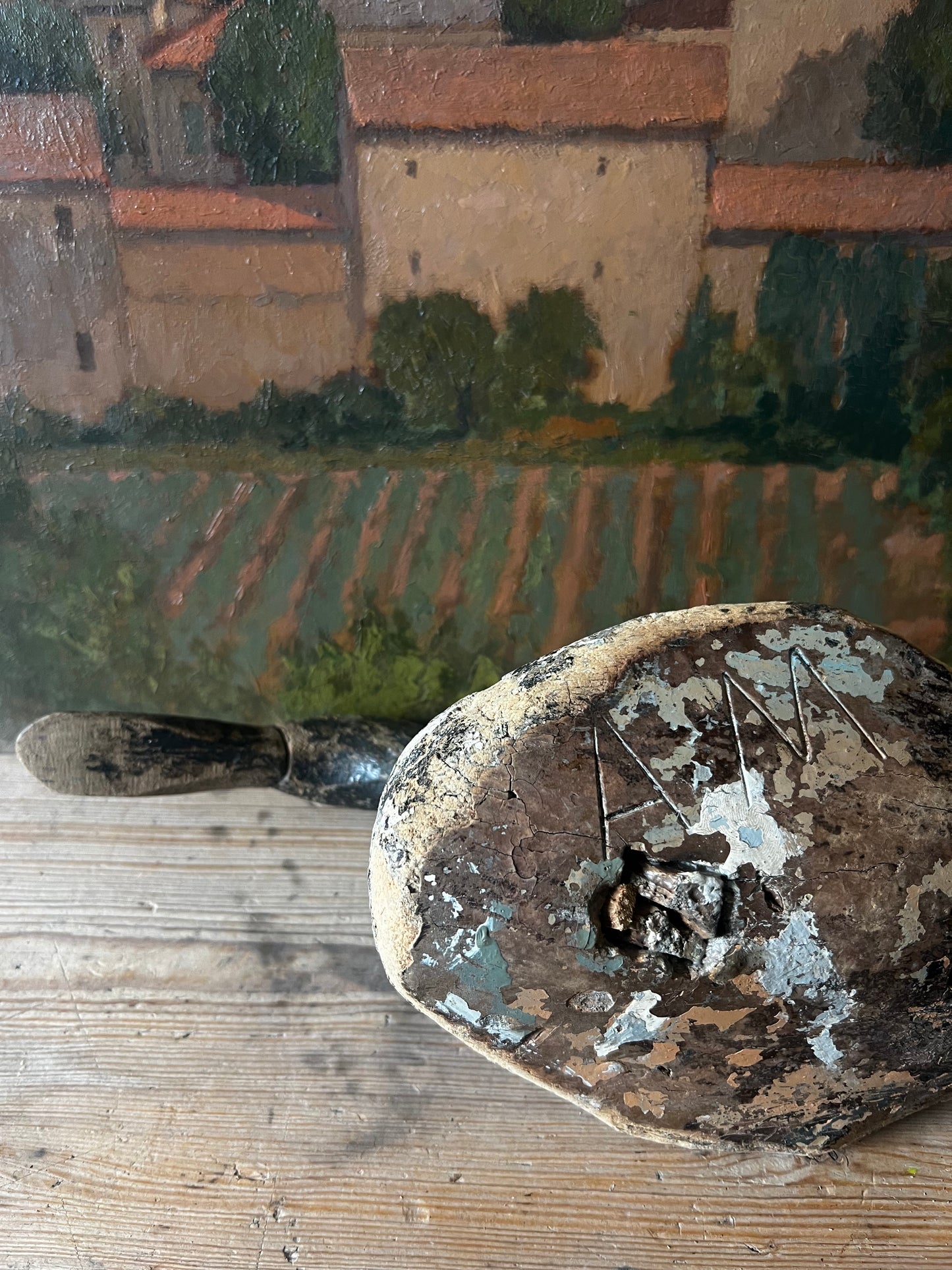 Antique French Decoy Duck No 1 (Beaky)