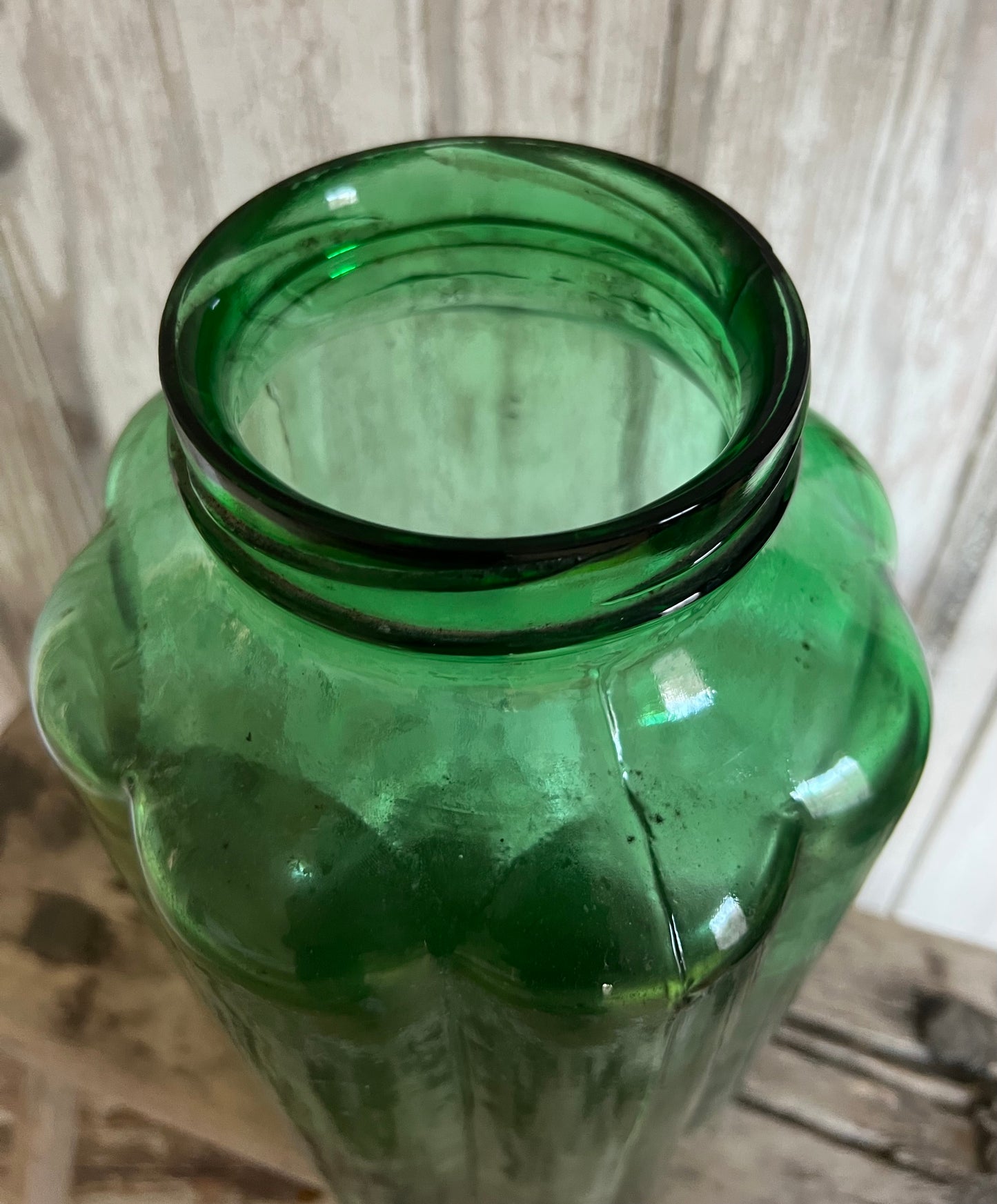 Fabulous Eastern European Glass Vase