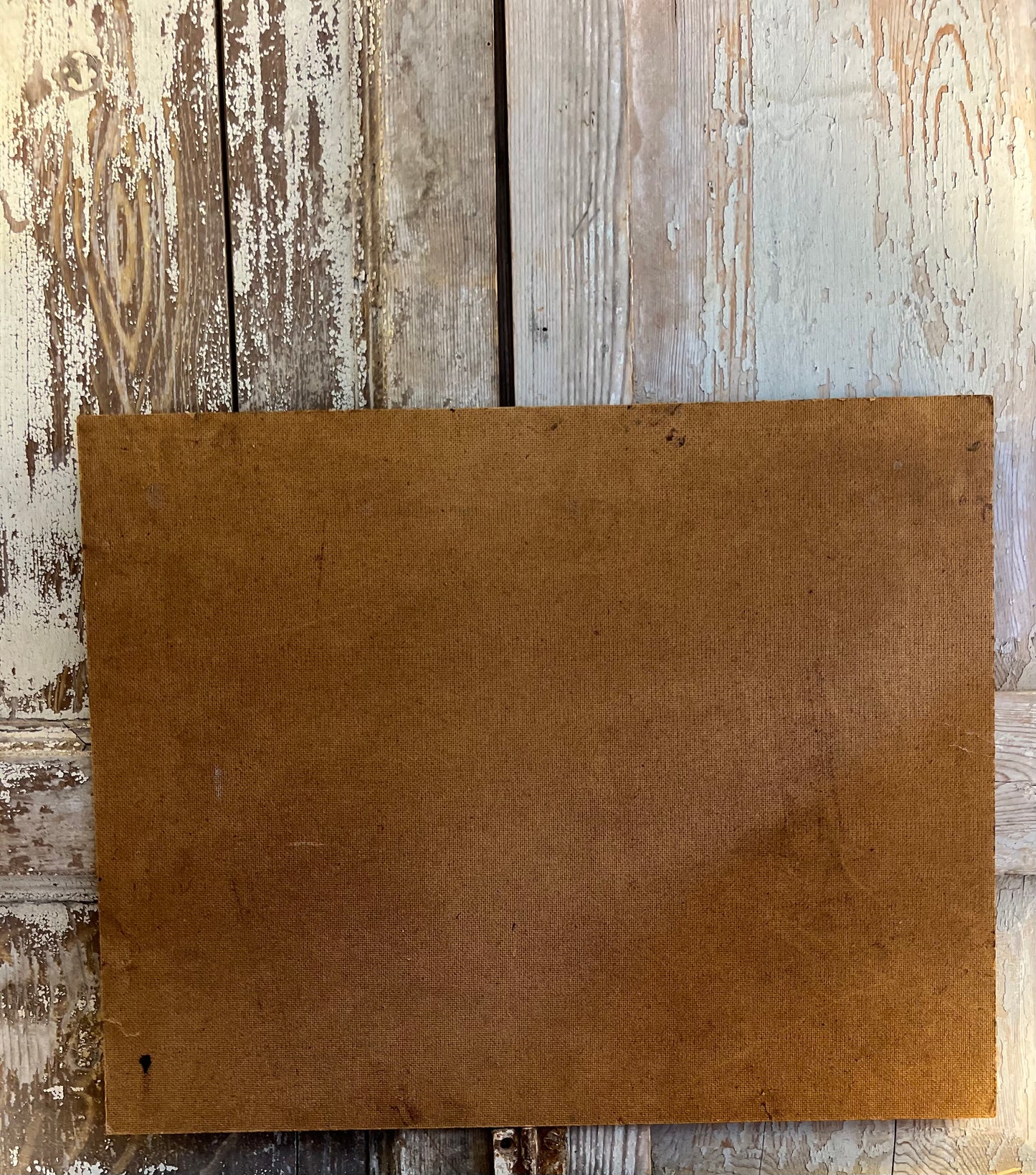 Dark French Impasto Landscape Painting