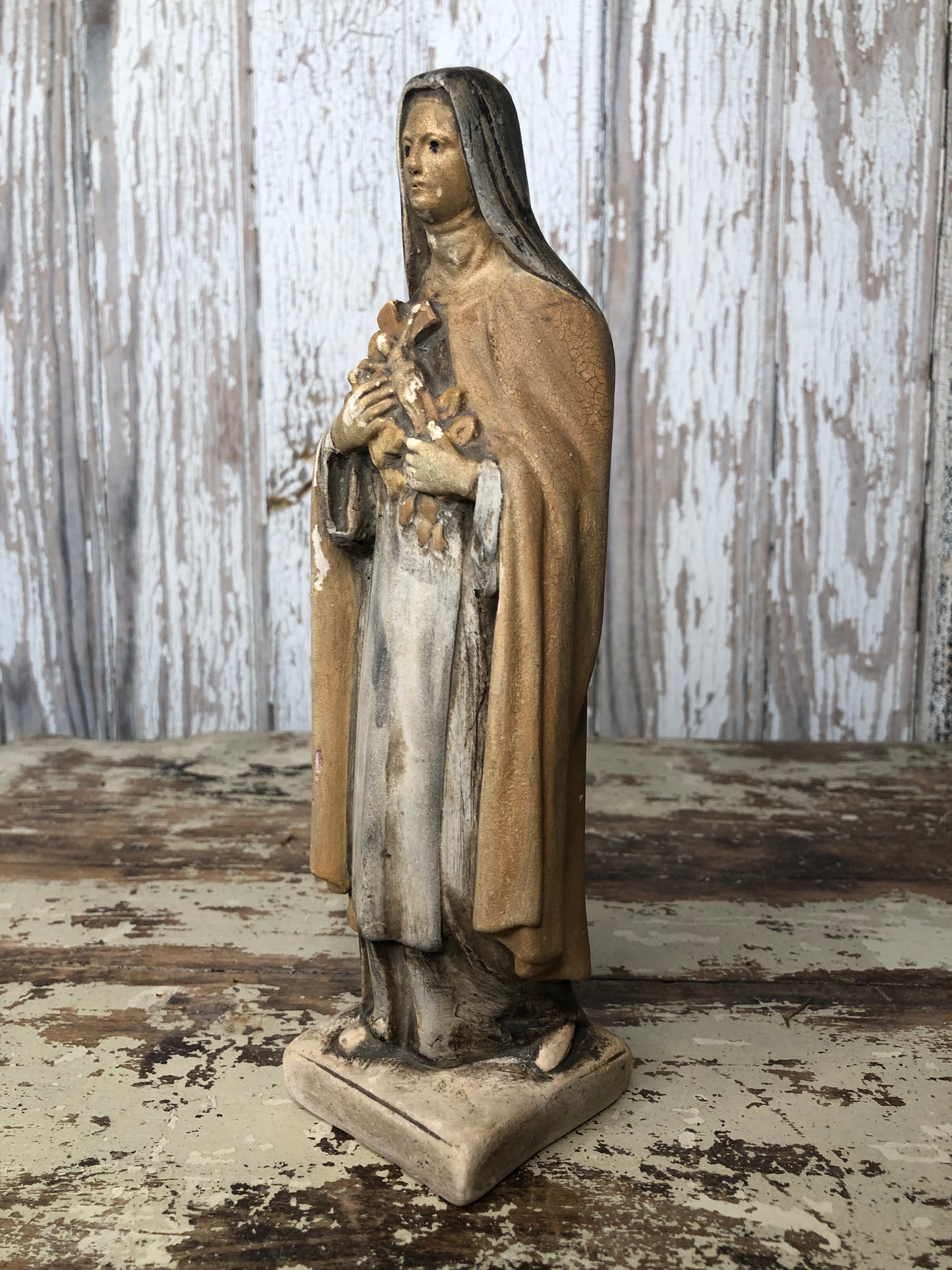 Vintage French Madonna Figure