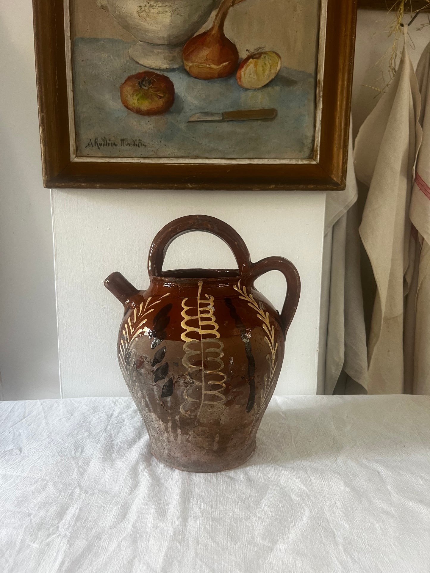 Very Rare French 18th/19th Century Buire Jarre Vals de Saine