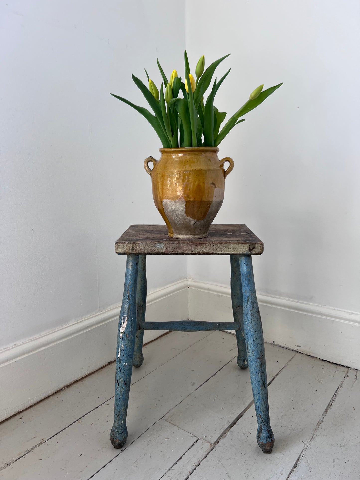 Beautiful Glazed French Confit Pot