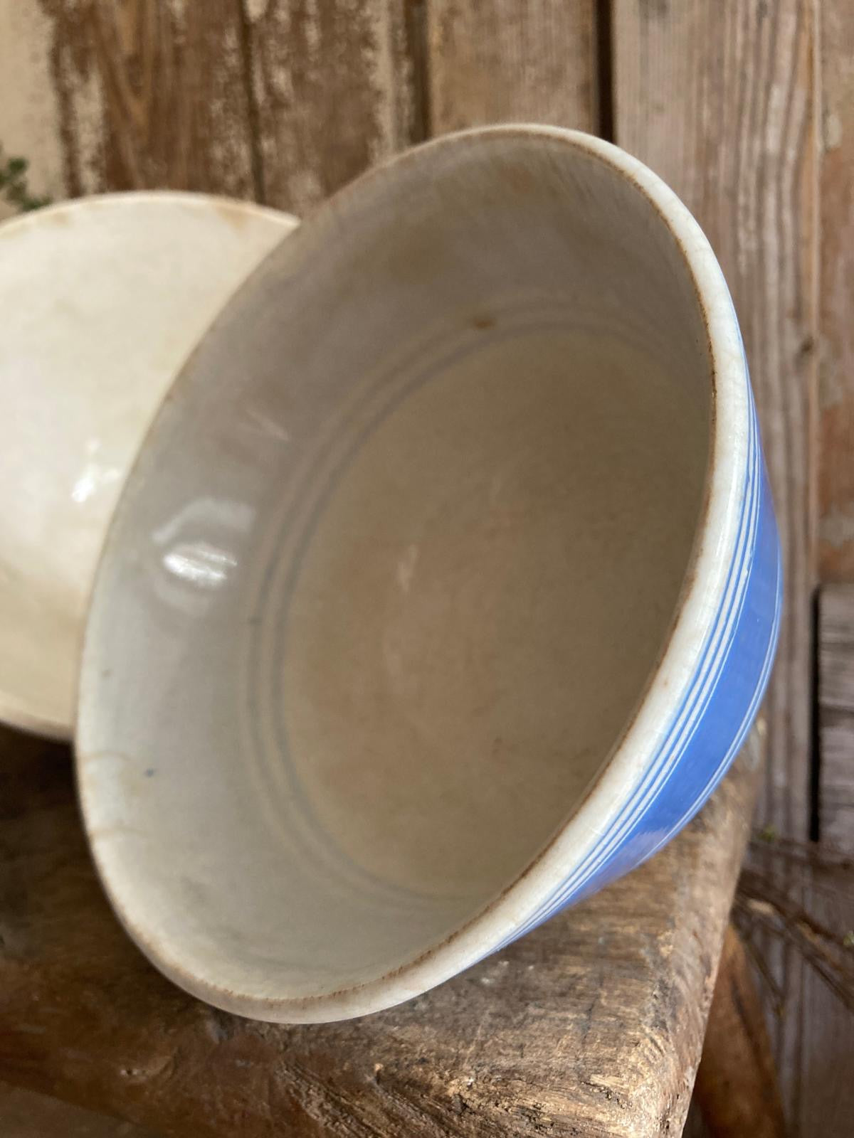 French Cafe au Lait Breakfast Bowls & Jug set