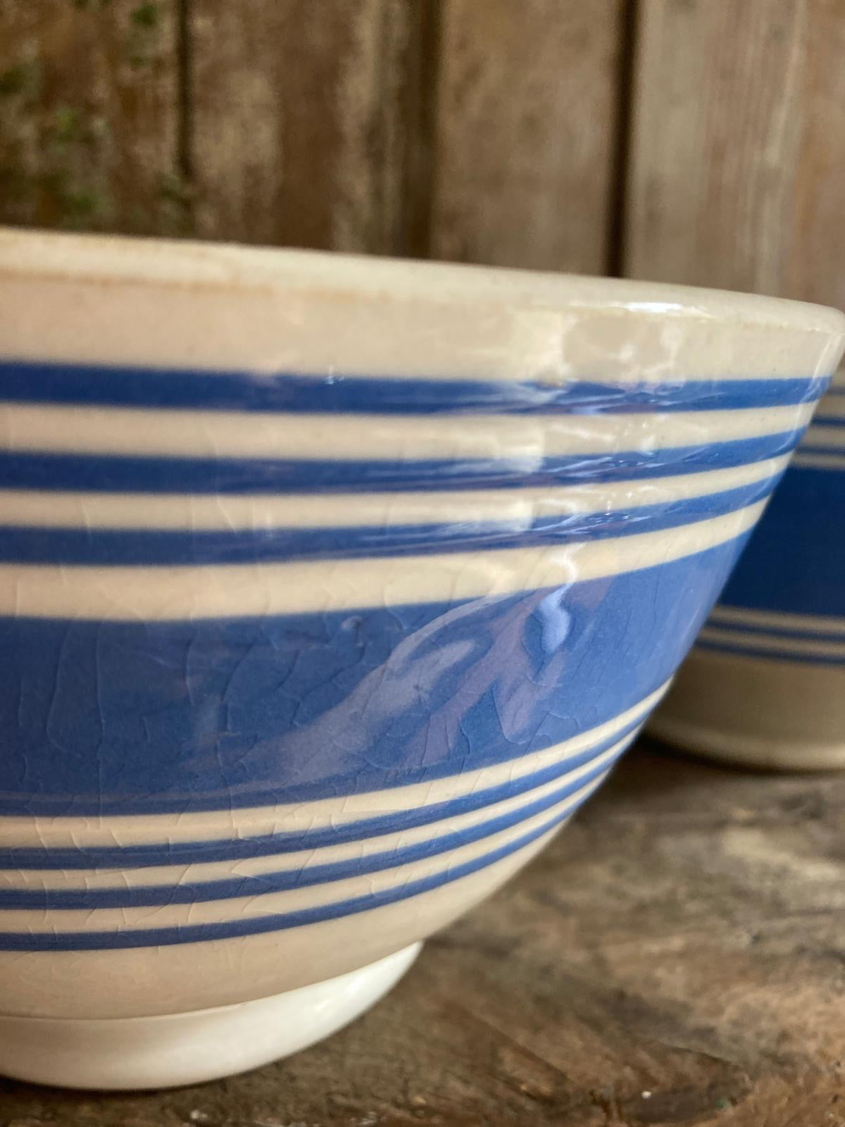 French Cafe au Lait Breakfast Bowls & Jug set