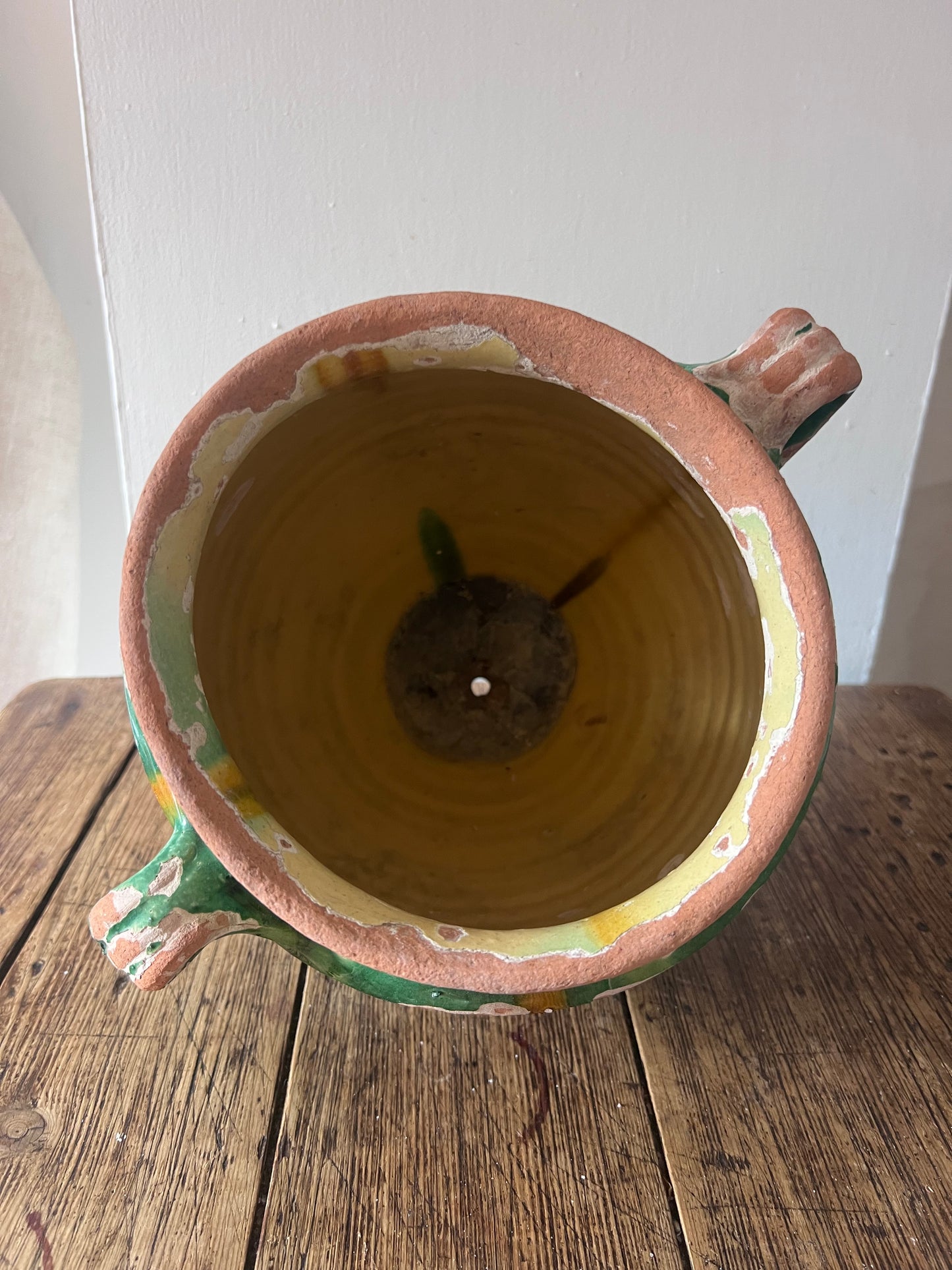 Outstanding French Green Confit Pot