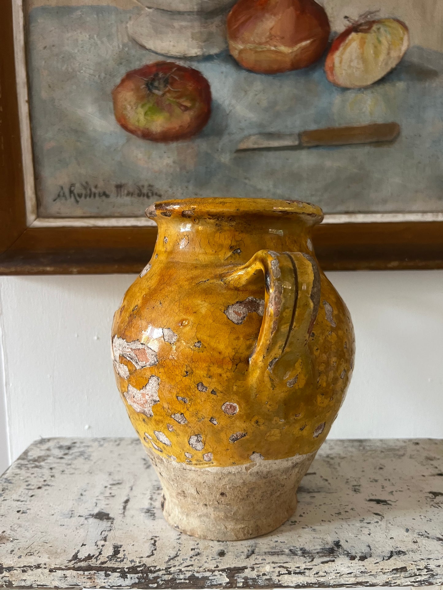 Unusual Shape French 19th Century Confit Pot