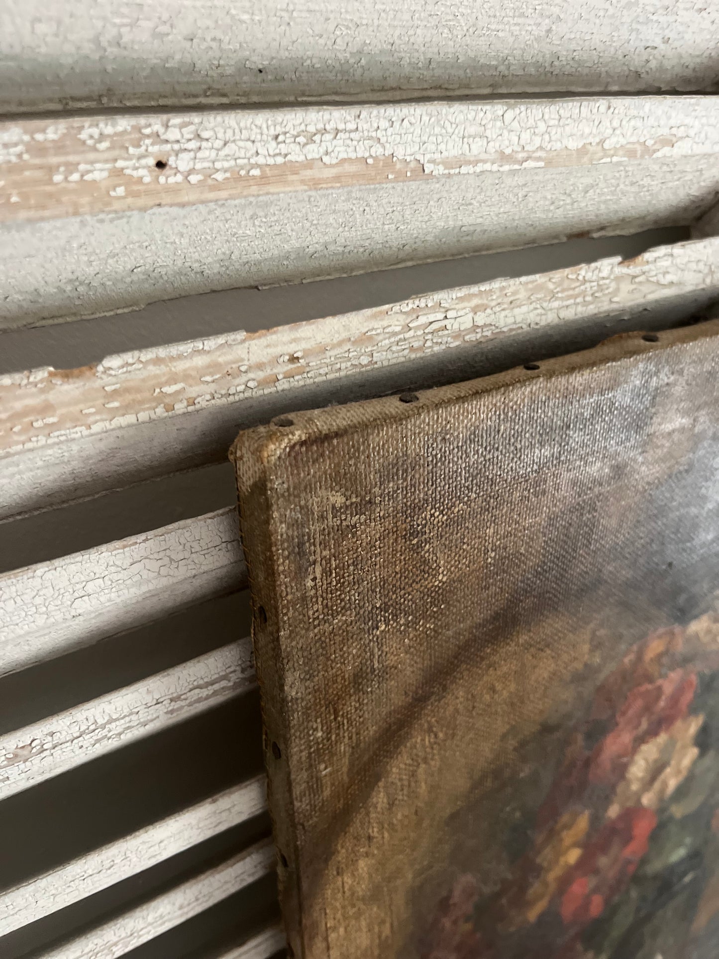 RESERVED FOR J Gorgeous Post Impressionist Floral Oil Painting by Geo Bierand 1895-1953