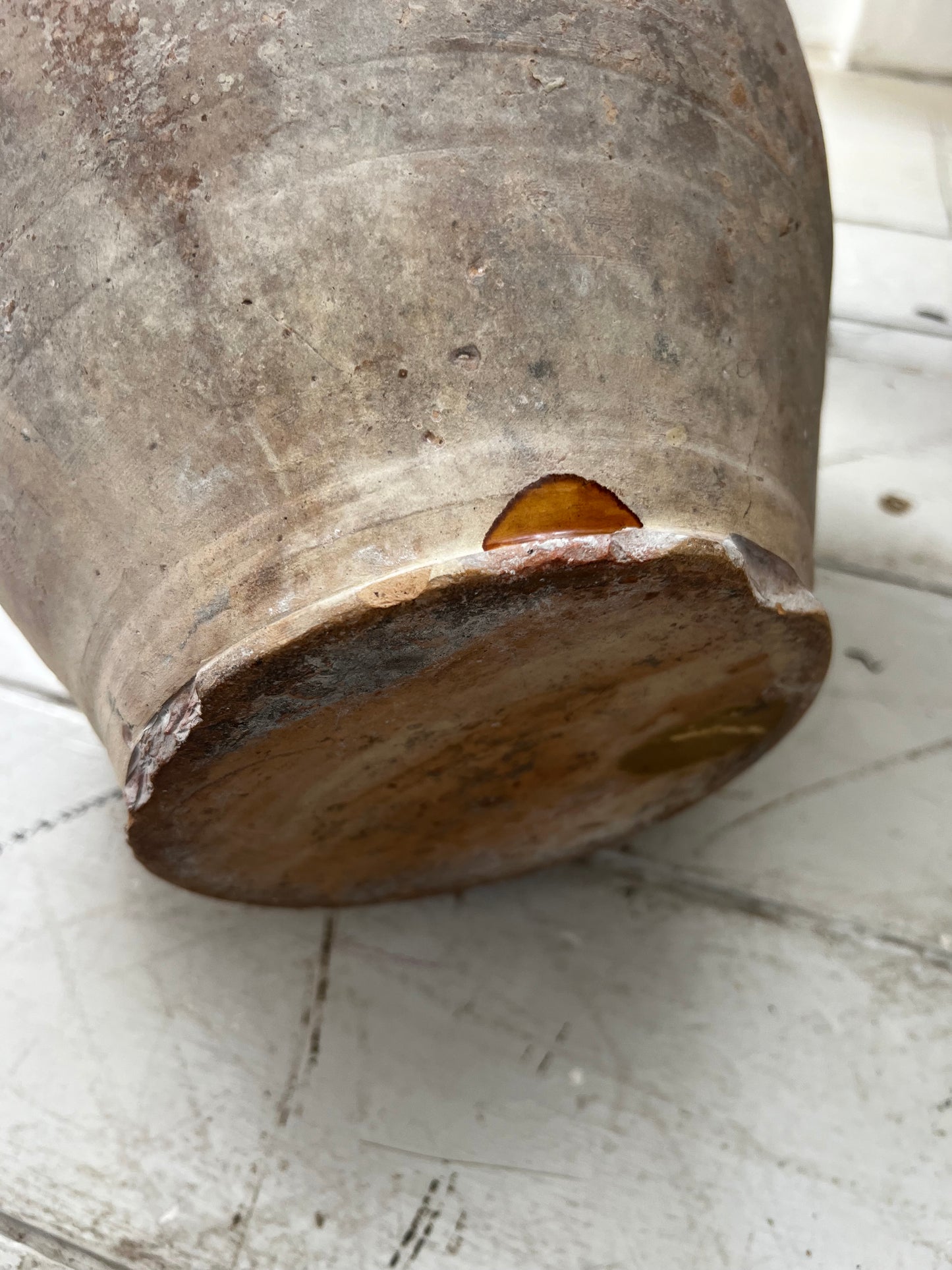 Huge French 19th Century Confit Pot 32 cm tall