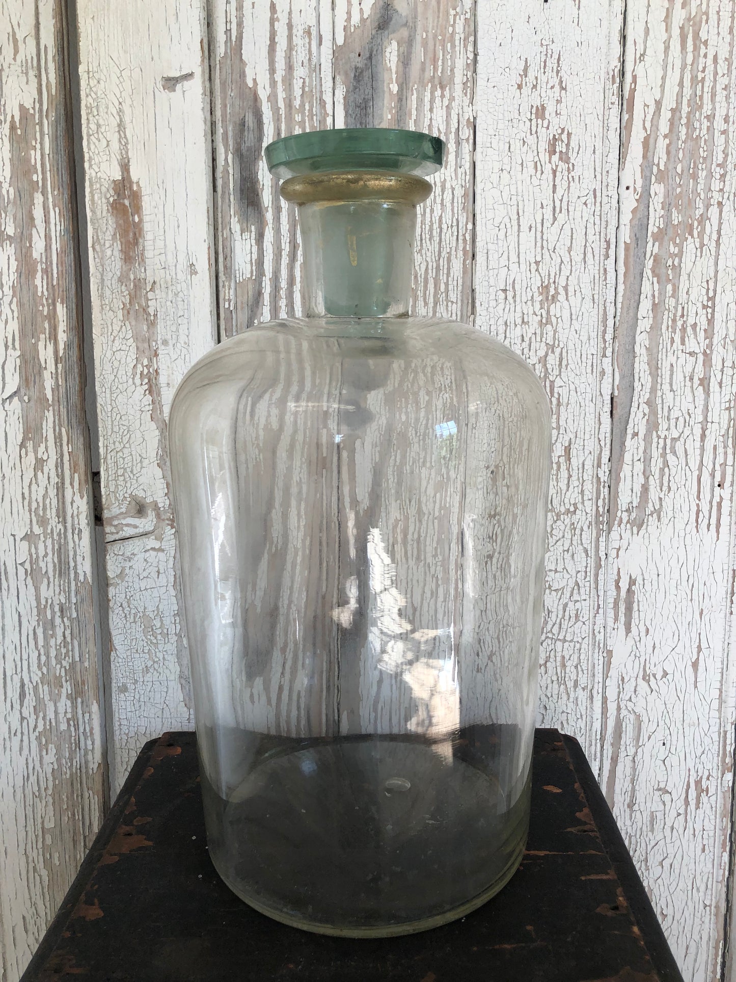 Large Glass Chemists or Apothecary Jar C1900