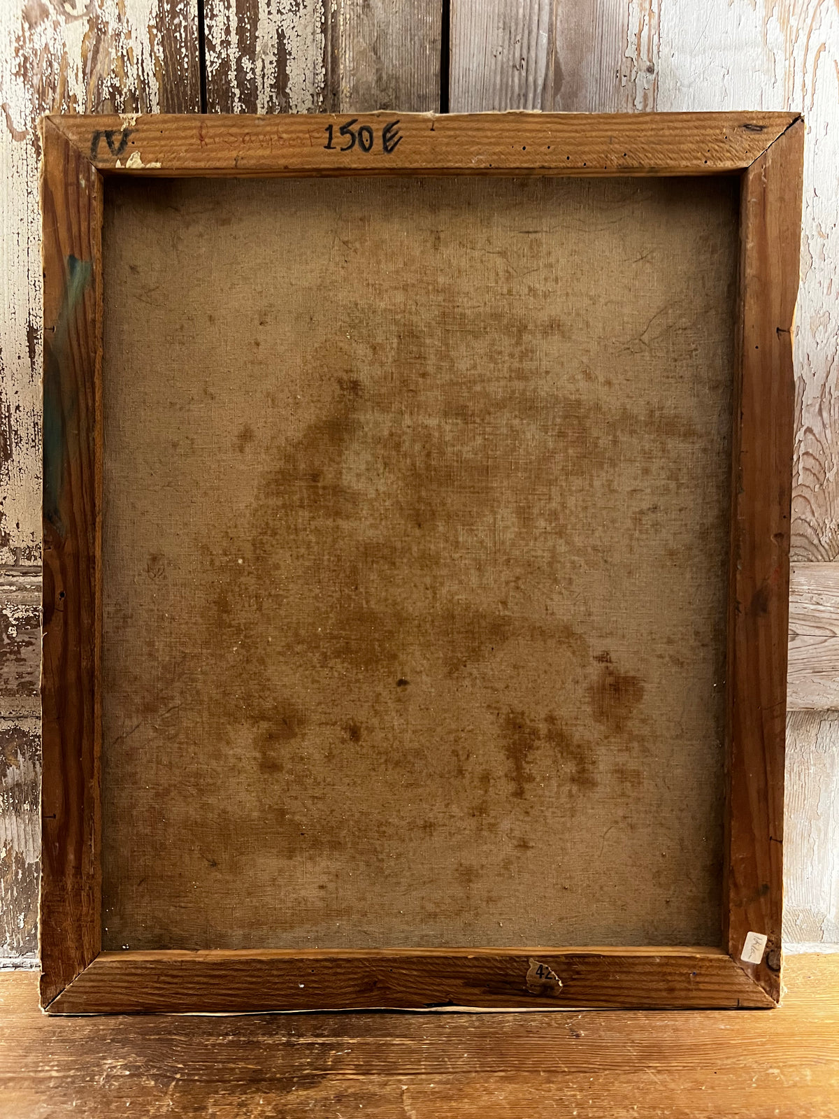 A striking French 1930’s French Oil Painting on Canvas