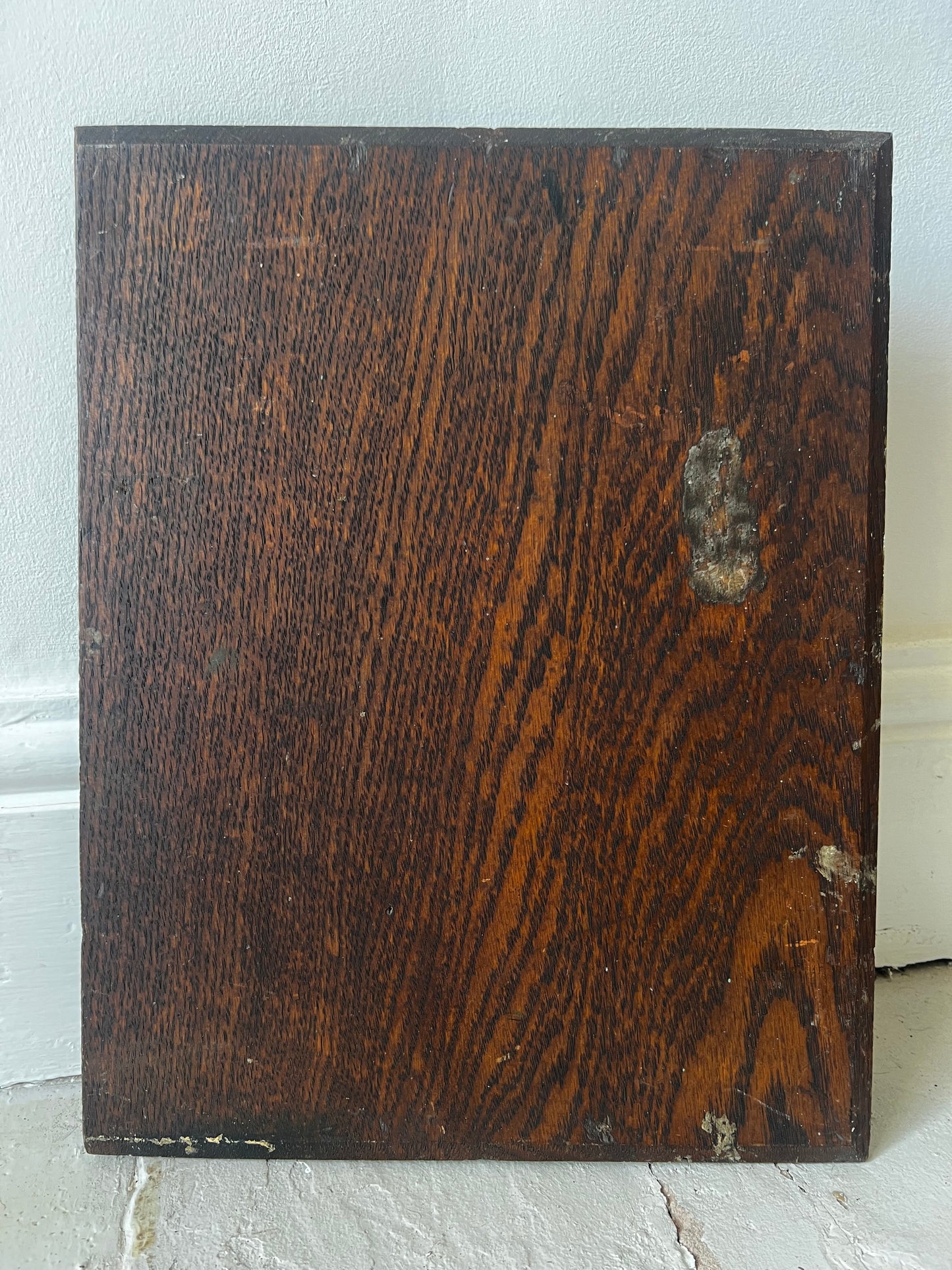 RESERVED Antique French Dark Oil Painting 1893
