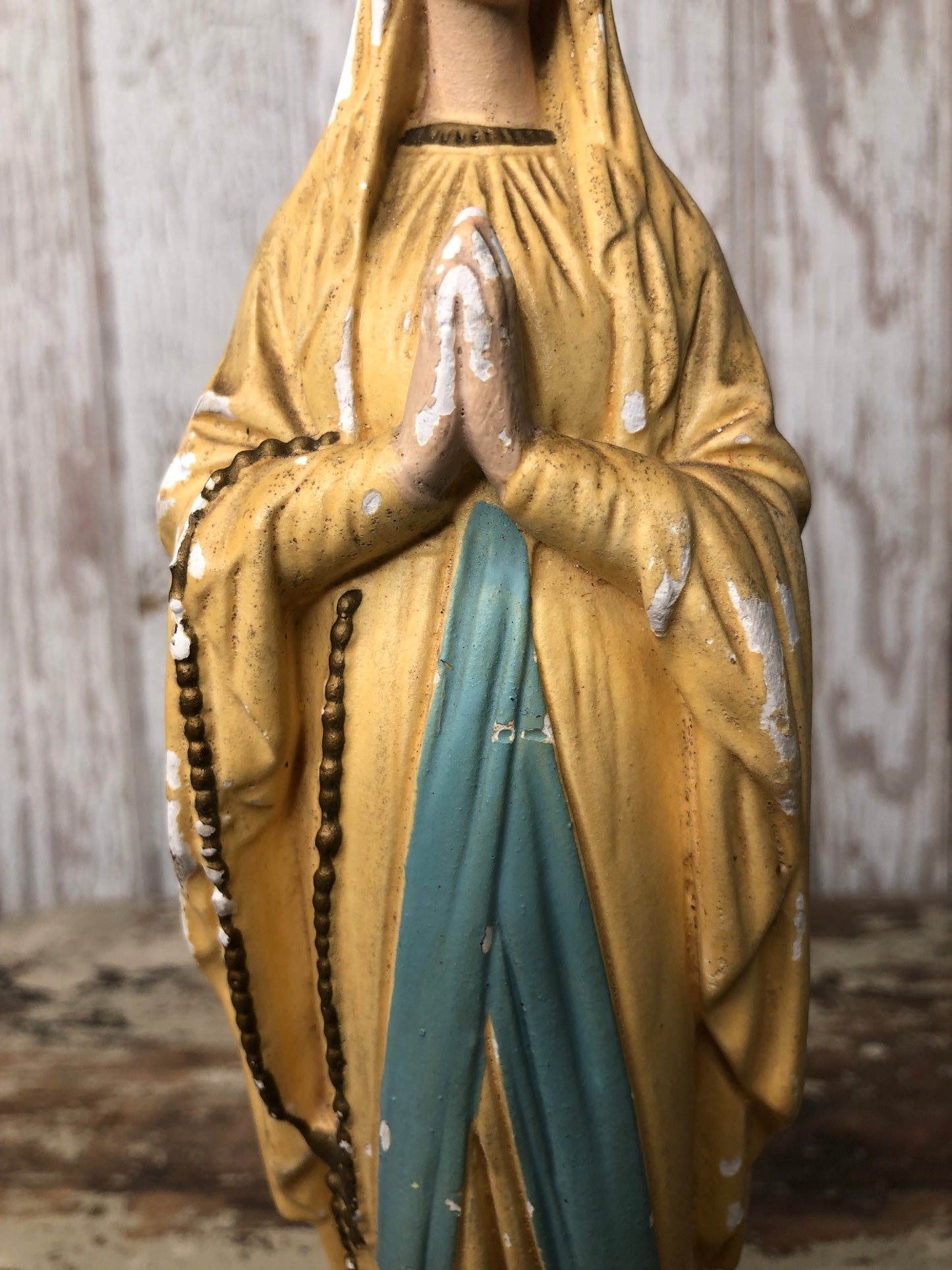 French Madonna Statue