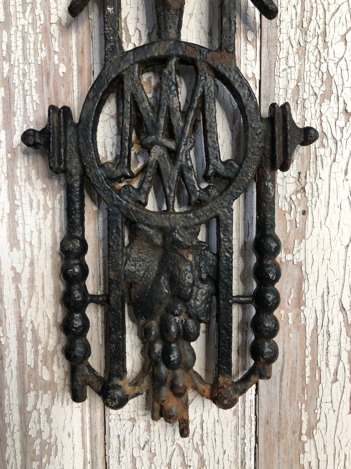 French 19th Century Wrought Iron Cross