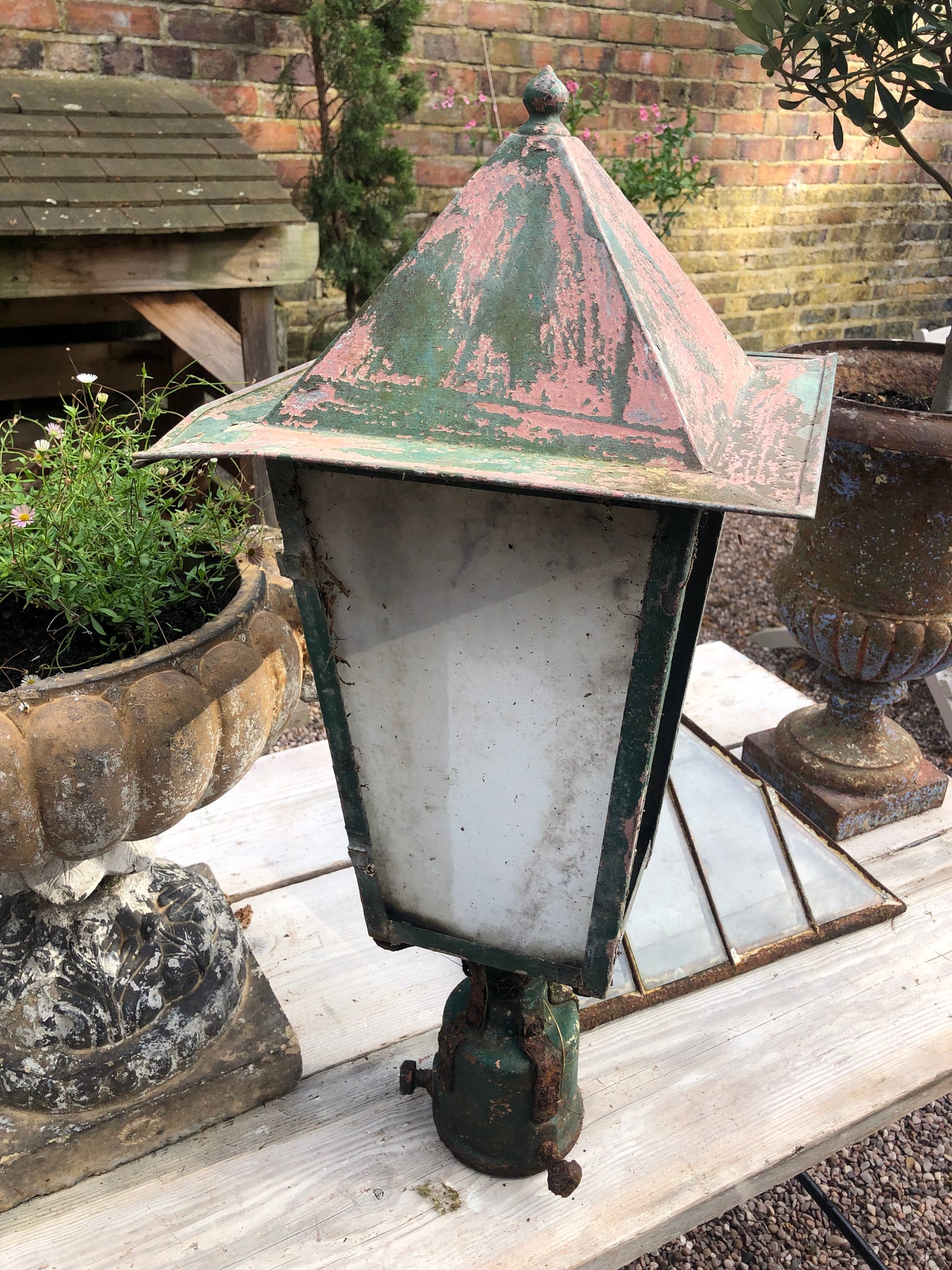 Antique Garden Light / Lantern