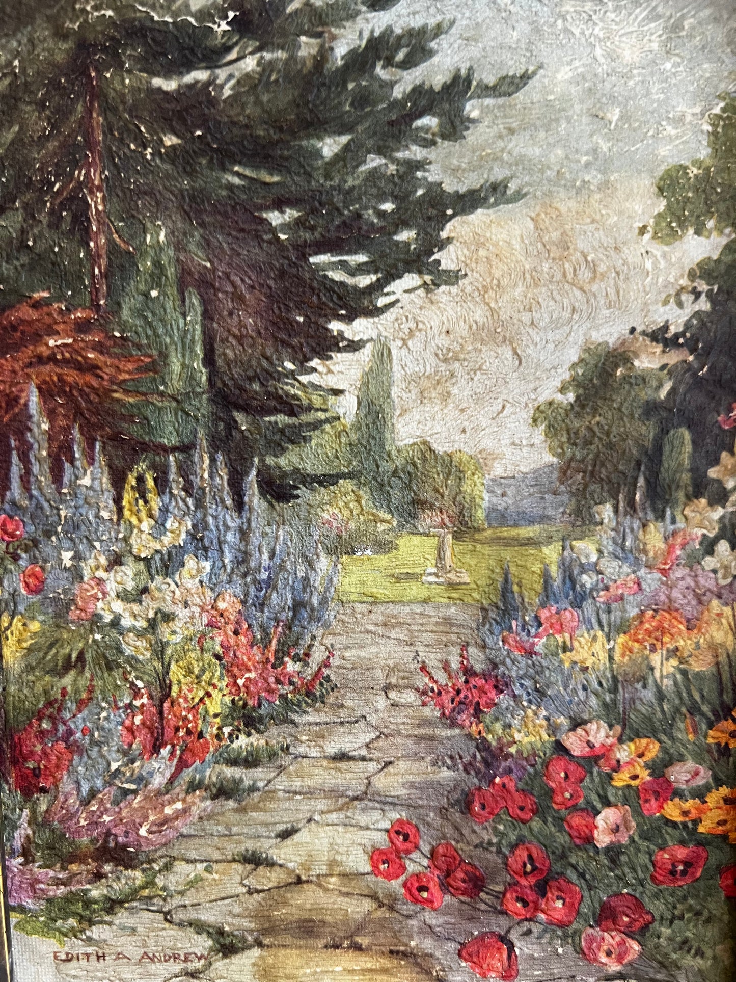 English Country Garden by Edith A Andrew