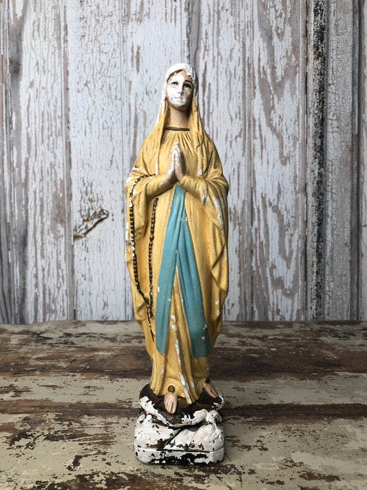 French Madonna Statue