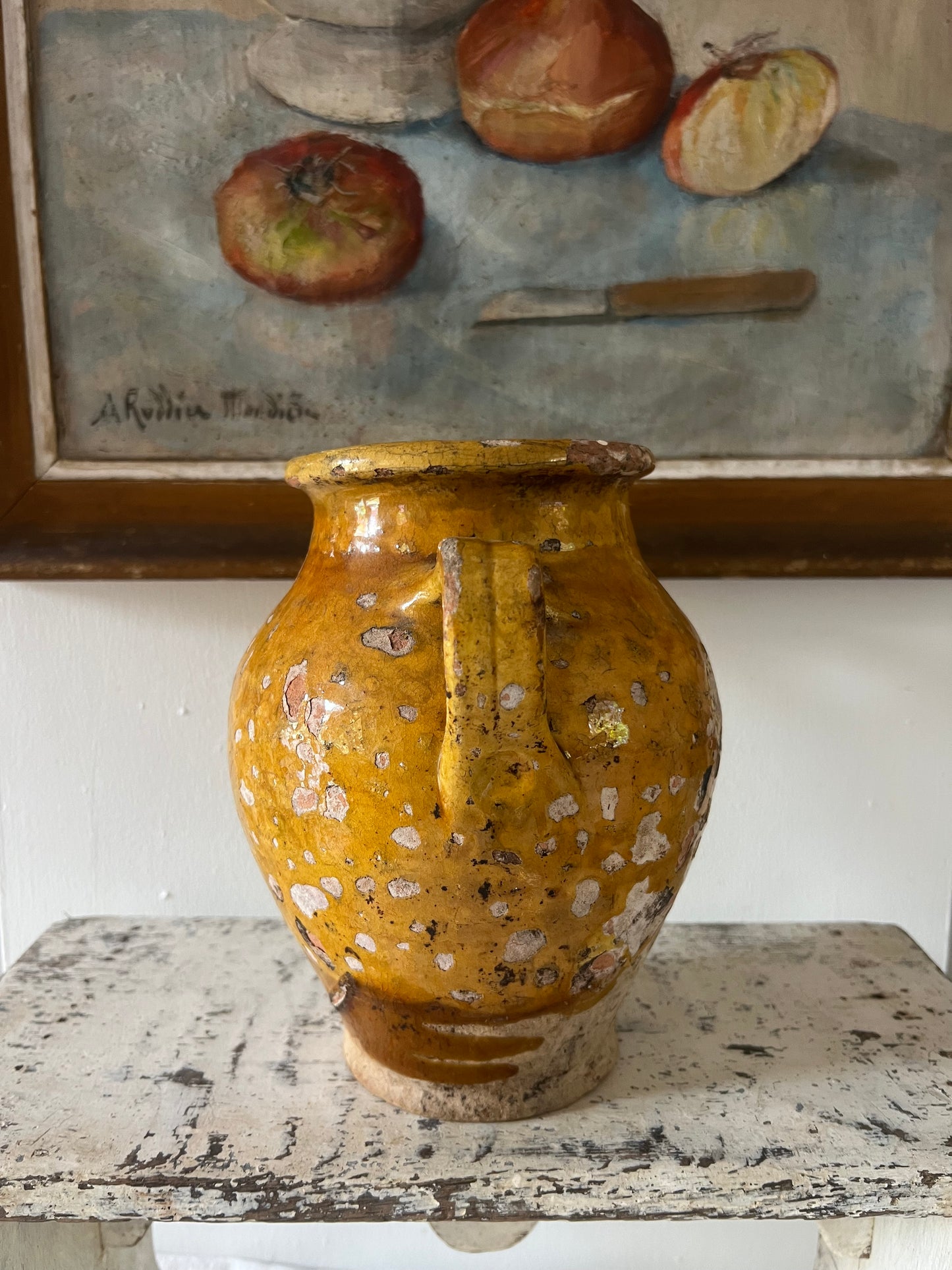 Unusual Shape French 19th Century Confit Pot