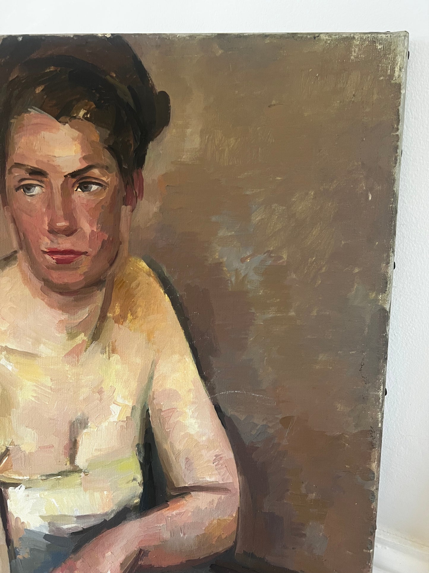 ‘The Muse’ Oil on Canvas Portrait