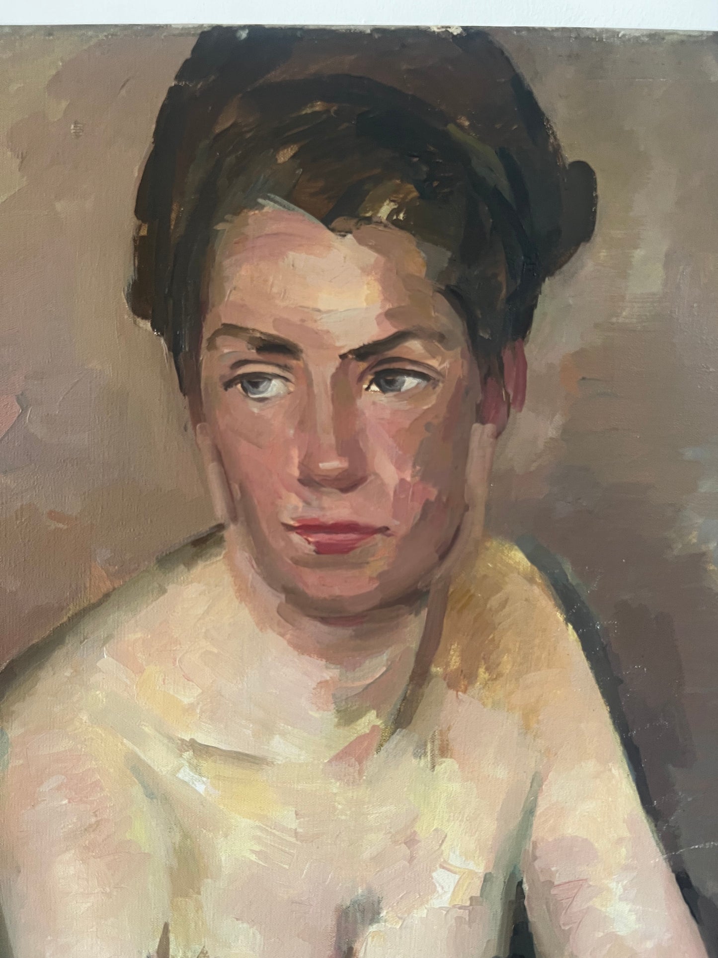 ‘The Muse’ Oil on Canvas Portrait
