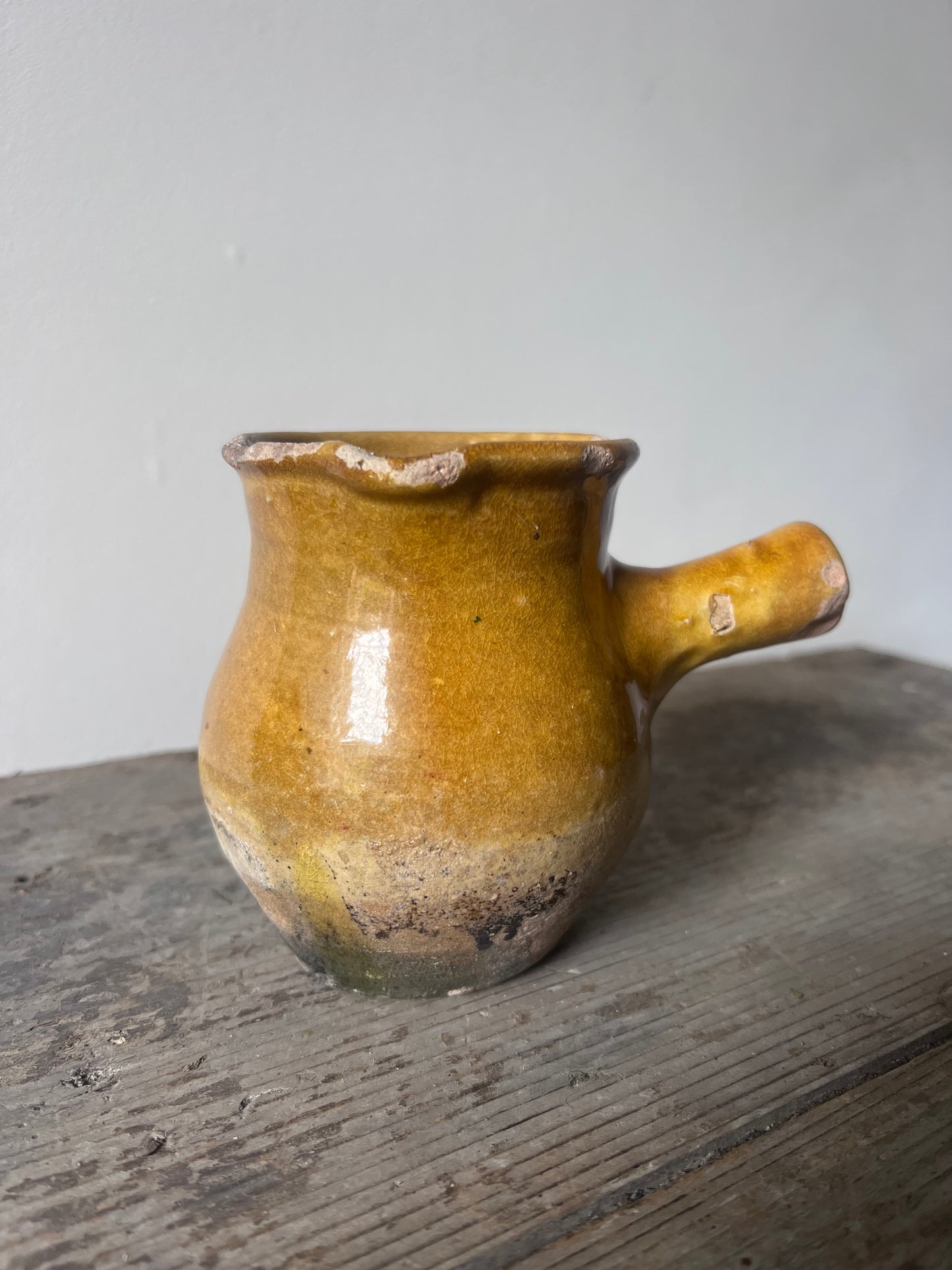 Tiny French 19th Century cooking pot