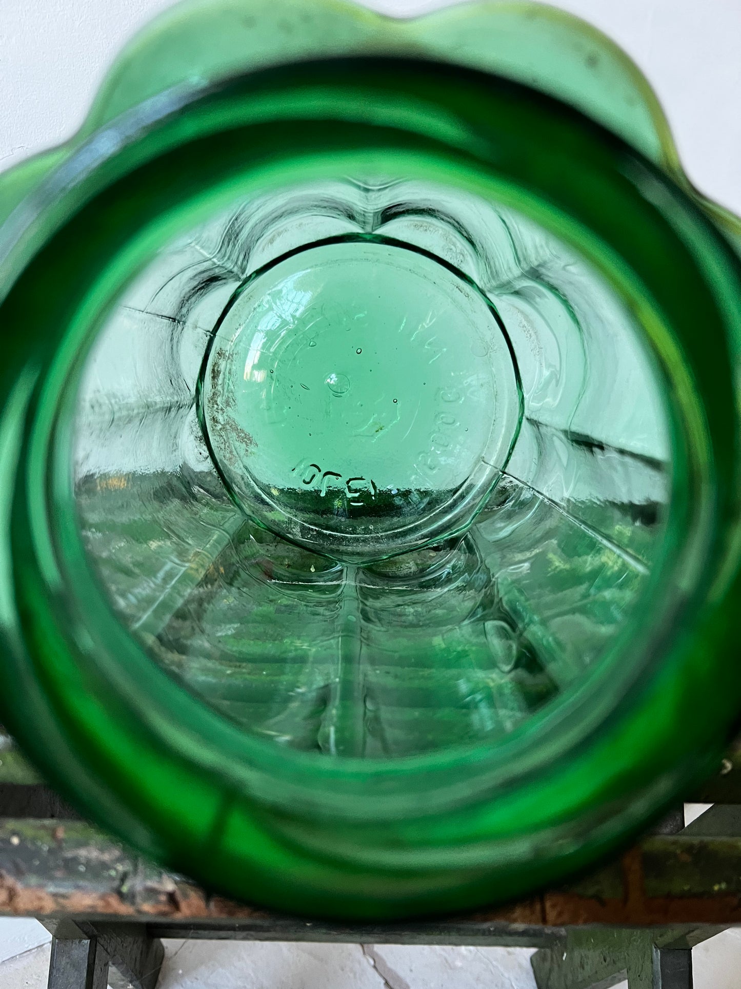 Fabulous Eastern European Glass Vase