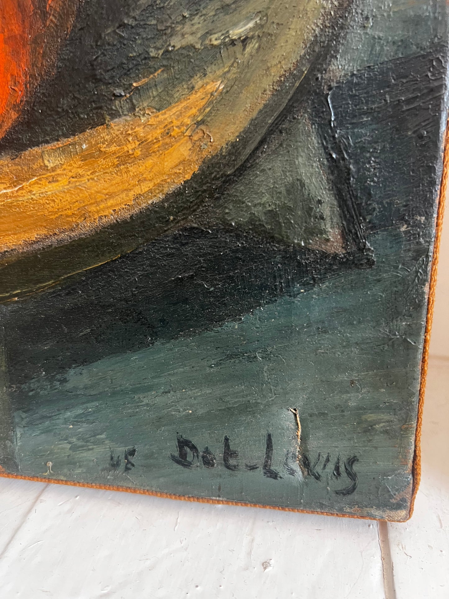Superb French Large Still Life Oil Painting On Canvas