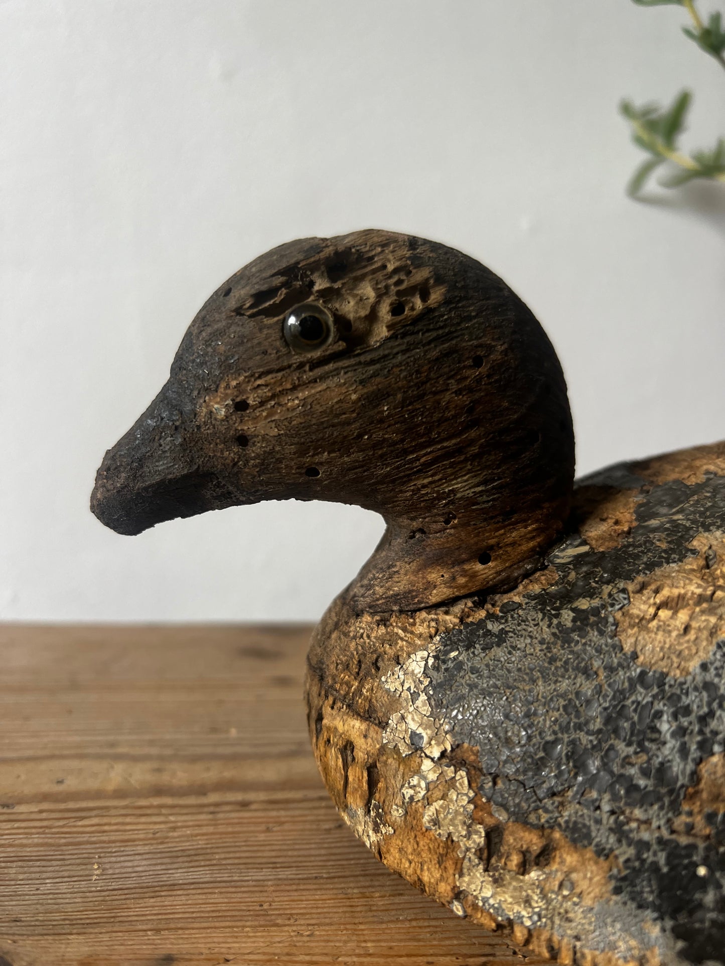 Antique French Decoy Duck No3