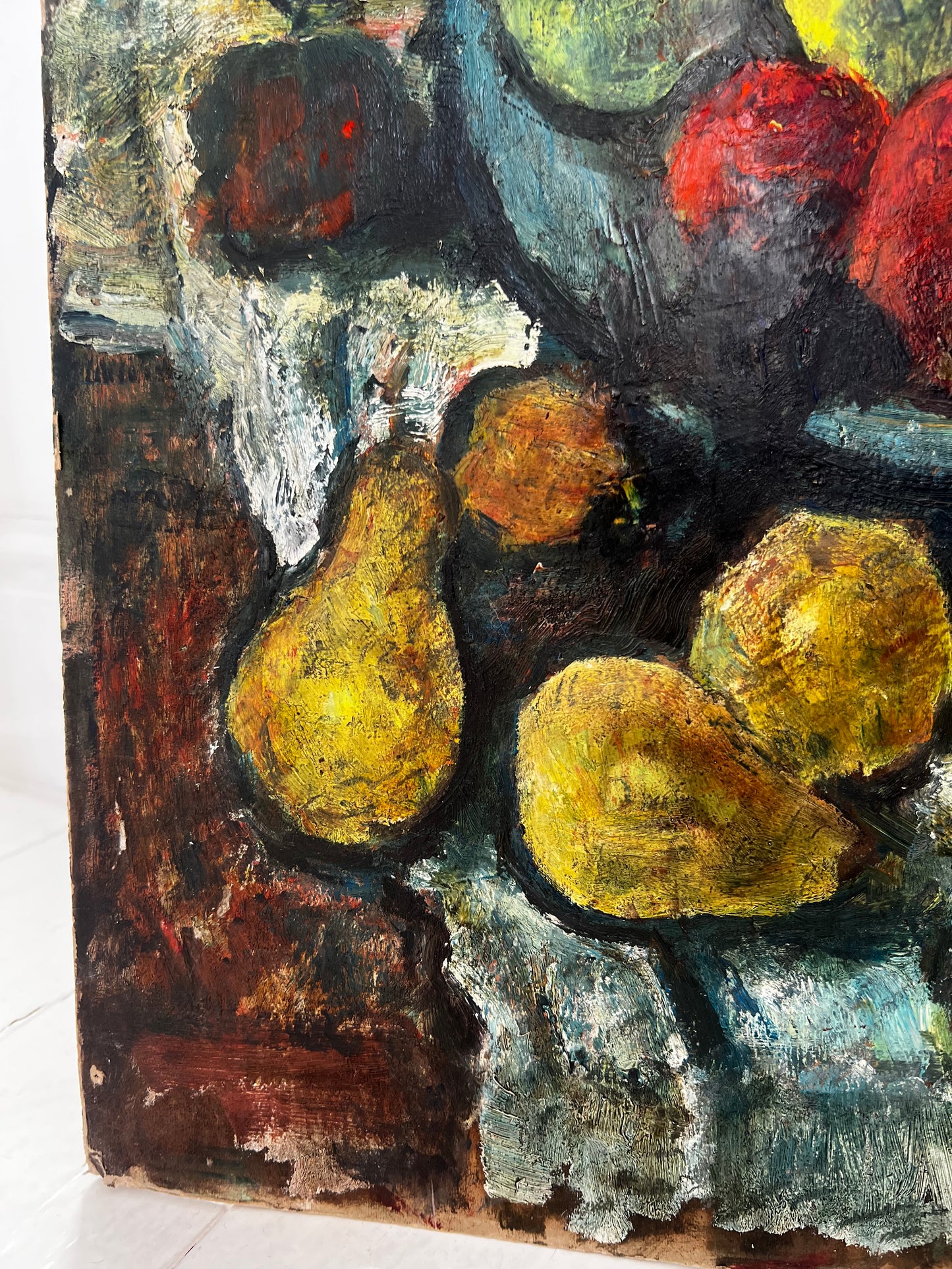 French Cezanne-esque Double Sided Oil Painting