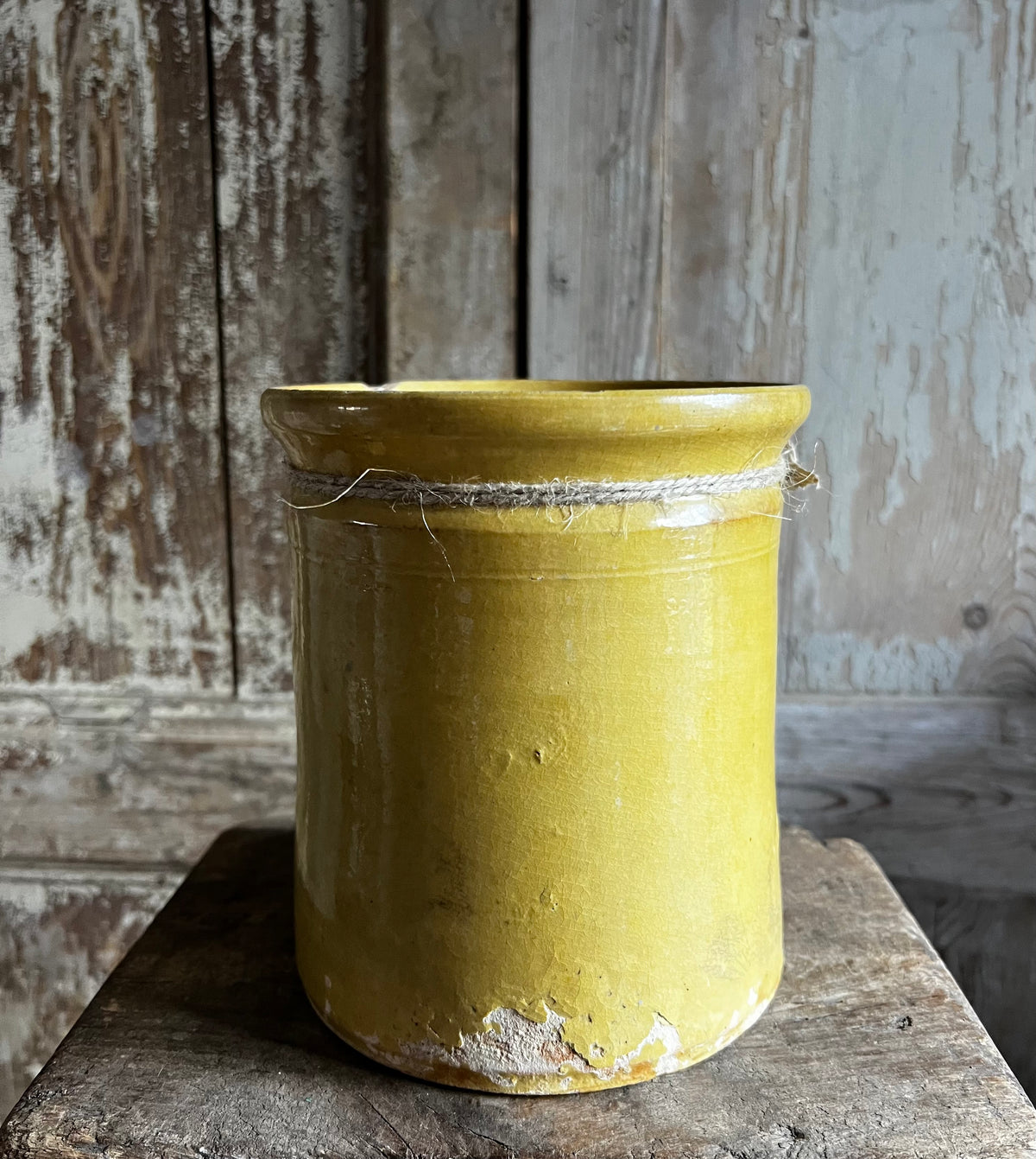 Antique French Large Confiture Pot 19th Century
