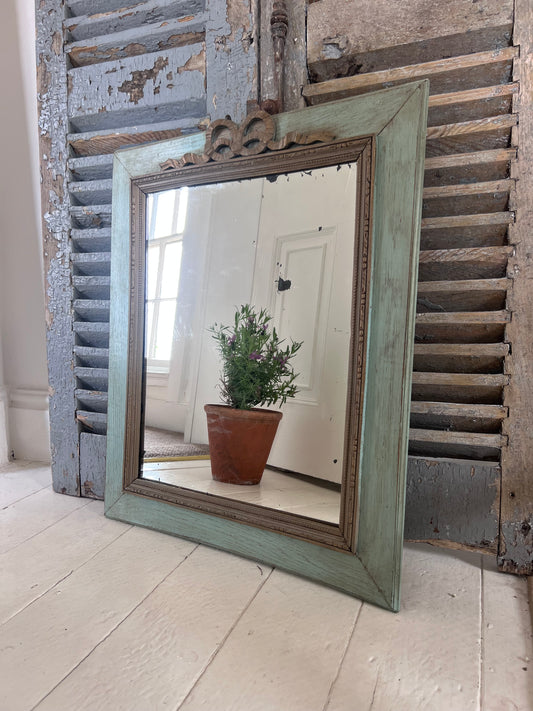 Nicely Distressed French Mirror