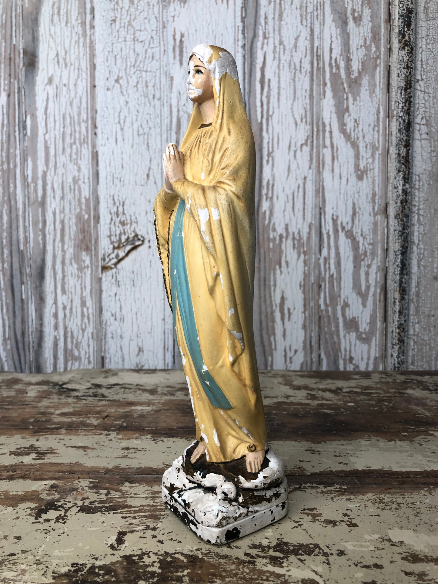 French Madonna Statue