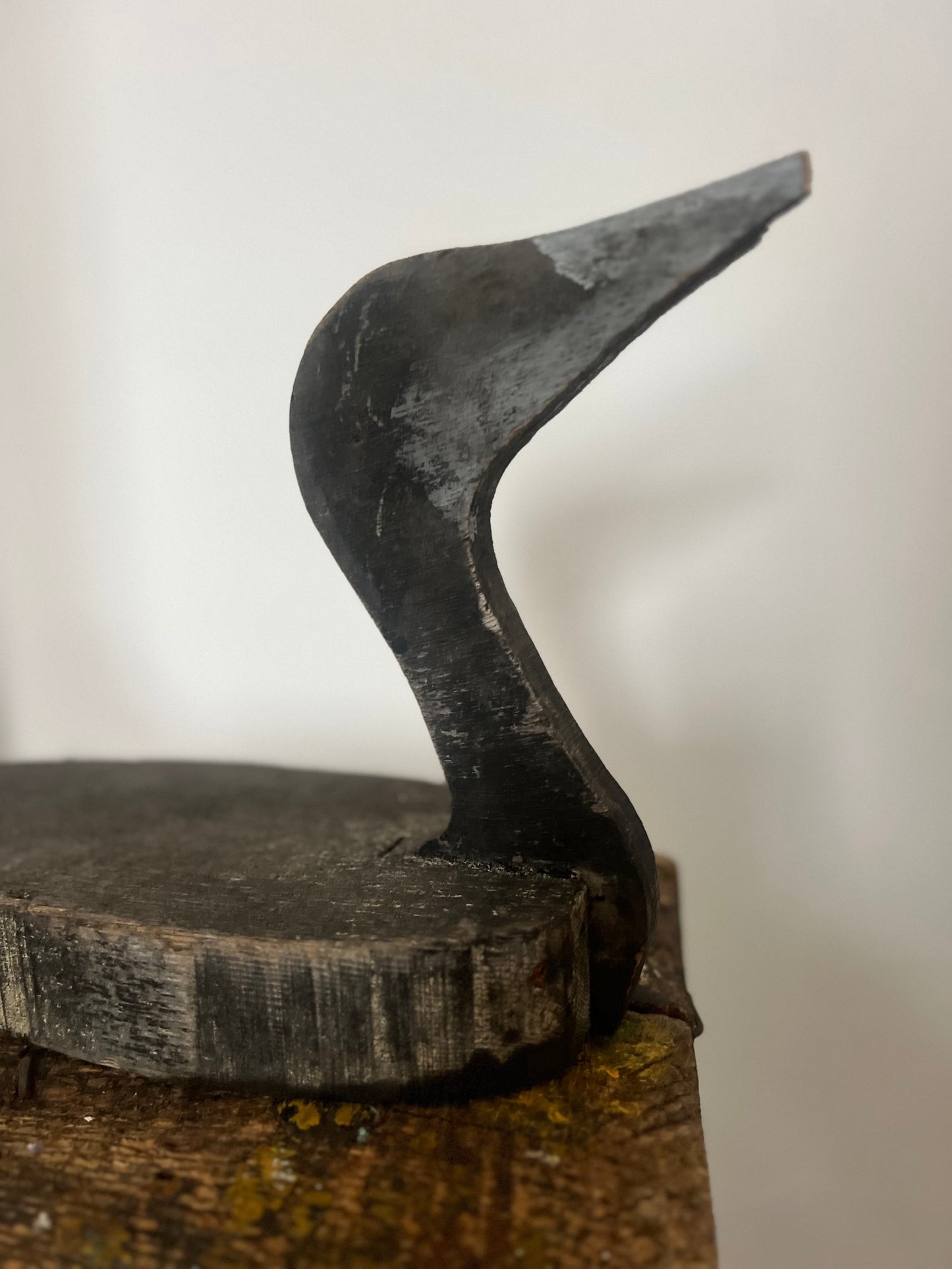 Vintage French Hand made Decoy Duck