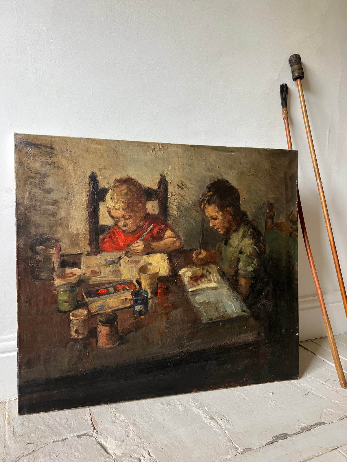 Super Quality Large French Oil Painting on Canvas